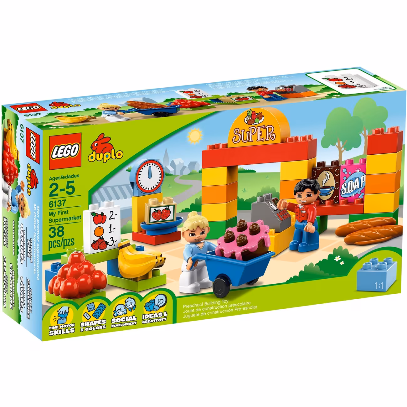 6137 Мой первый супермаркет LEGO DUPLO 6137 Мой первый супермаркет LEGO DUPLO