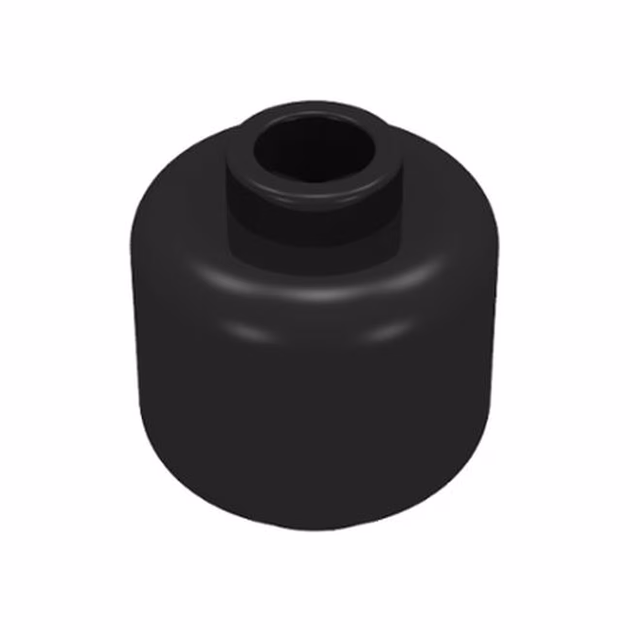 Minifigure, Head (Plain) - Blocked Open Stud Minifigure, Head (Plain) - Blocked Open Stud