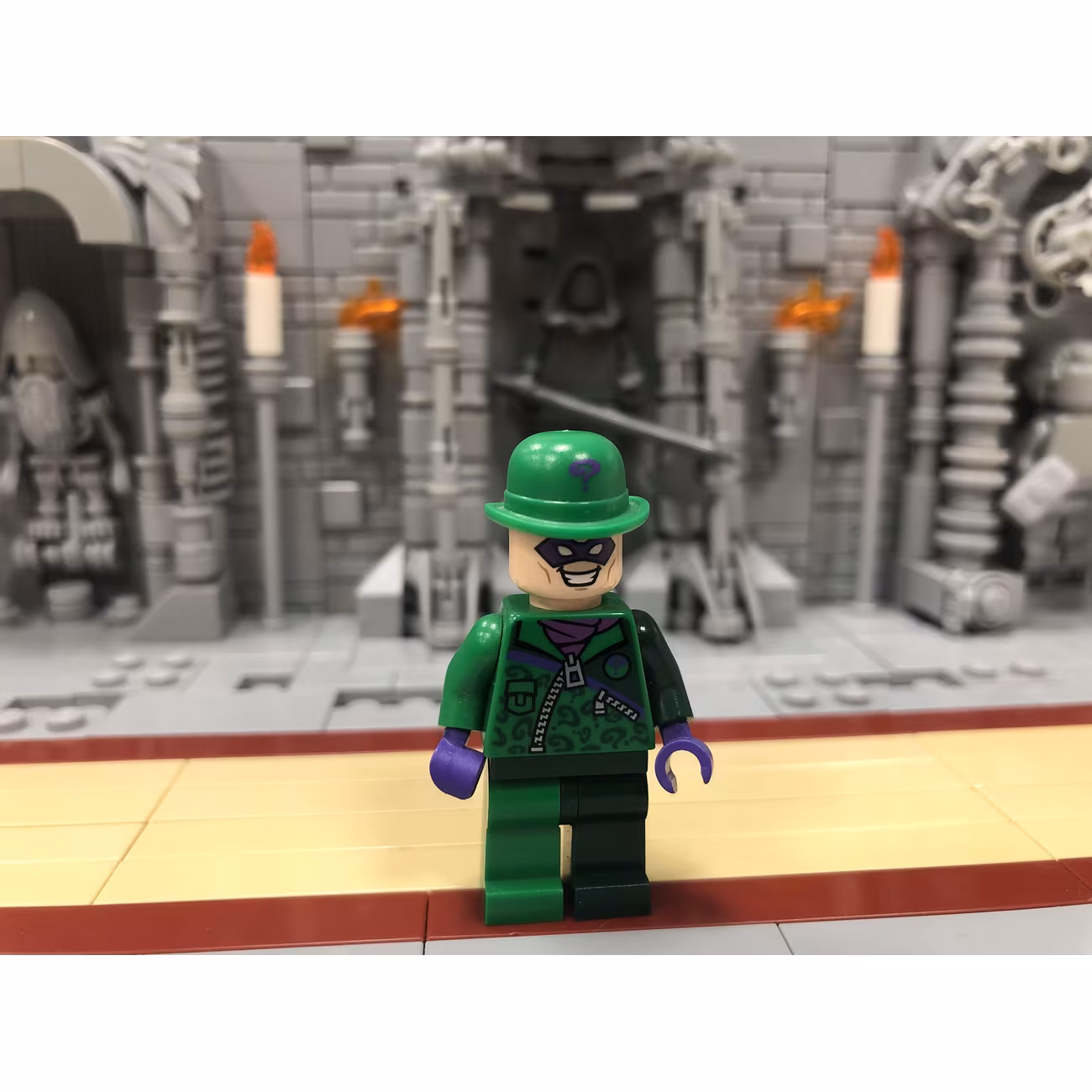 The Riddler - Green and Dark Green Zipper Outfit The Riddler - Green and Dark Green Zipper Outfit