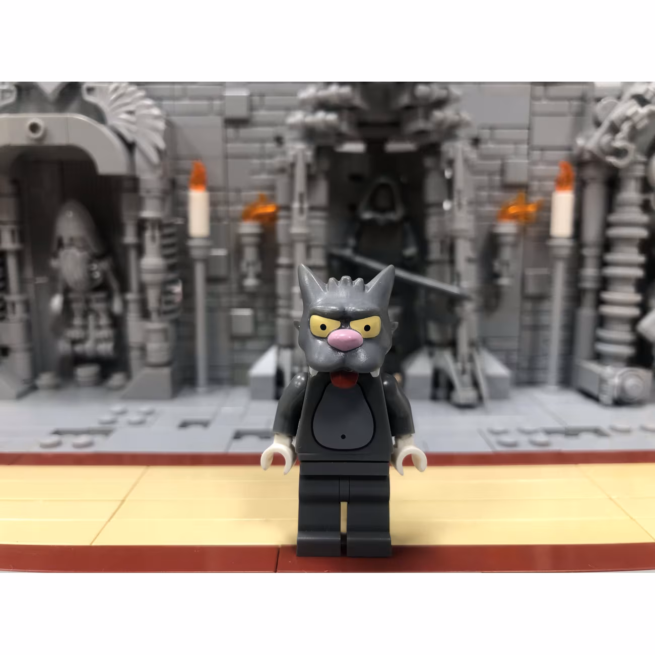 Scratchy, The Simpsons, Series 1 (Minifigure Only without Stand and Accessories) Scratchy, The Simpsons, Series 1 (Minifigure Only without Stand and Accessories)