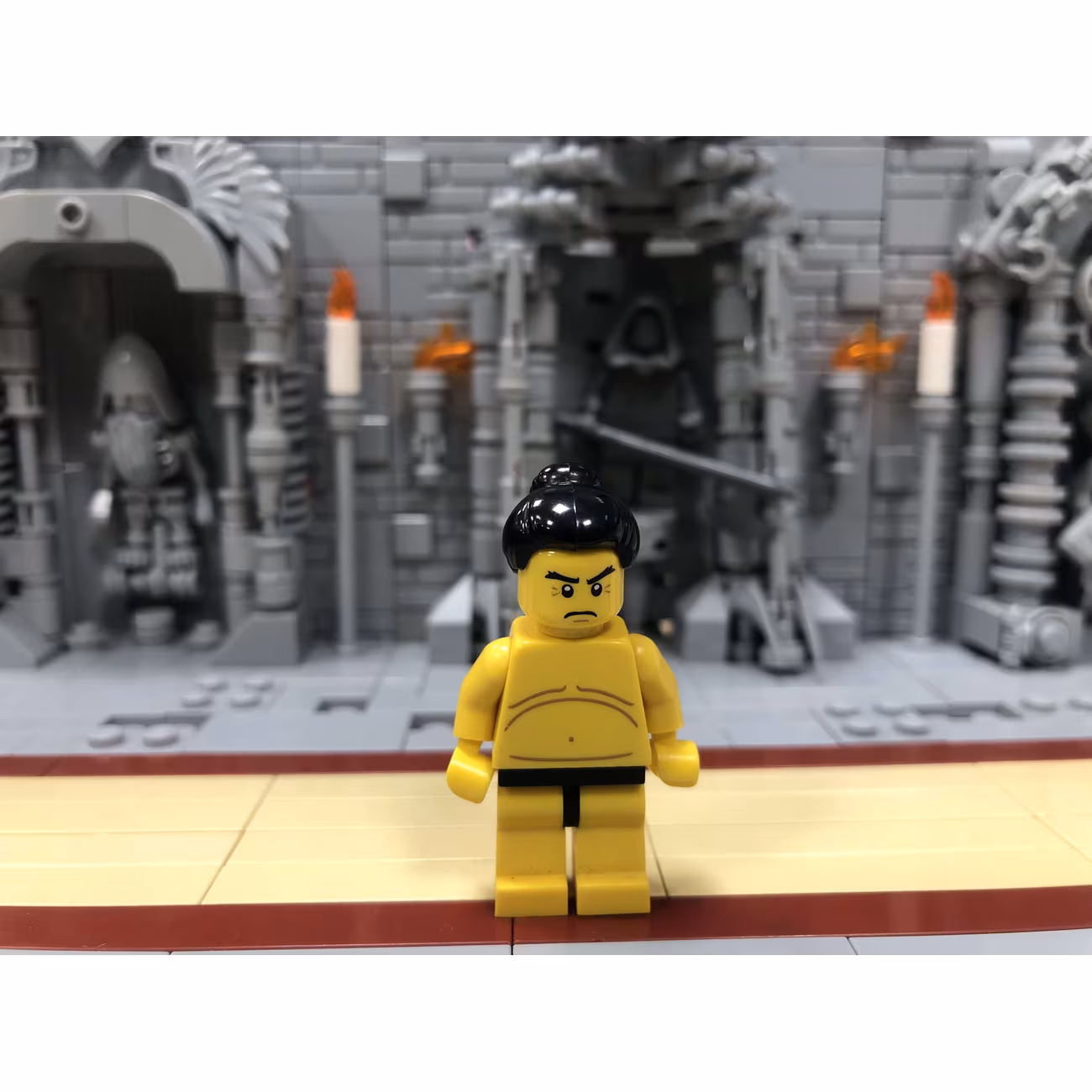 Sumo Wrestler, Series 3 (Minifigure Only without Stand and Accessories) Sumo Wrestler, Series 3 (Minifigure Only without Stand and Accessories)