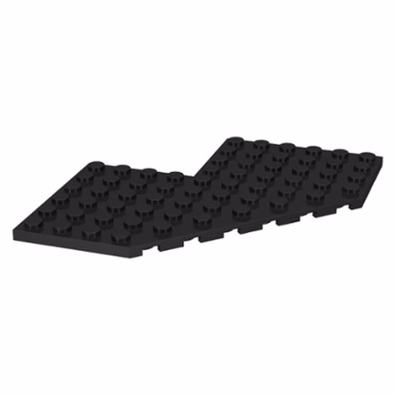 Wedge, Plate 10 x 10 with 4 x 4 Cutout and Cut Corner Wedge, Plate 10 x 10 with 4 x 4 Cutout and Cut Corner