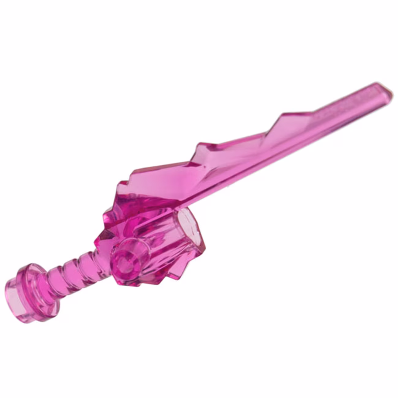 Minifigure, Weapon Sword Hilt with Crystal Shard Minifigure, Weapon Sword Hilt with Crystal Shard