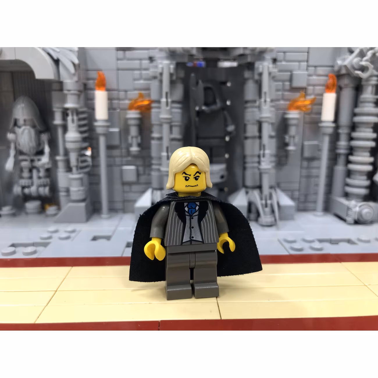 Lucius Malfoy - Dark Gray Suit Torso, Dark Gray Legs Lucius Malfoy - Dark Gray Suit Torso, Dark Gray Legs