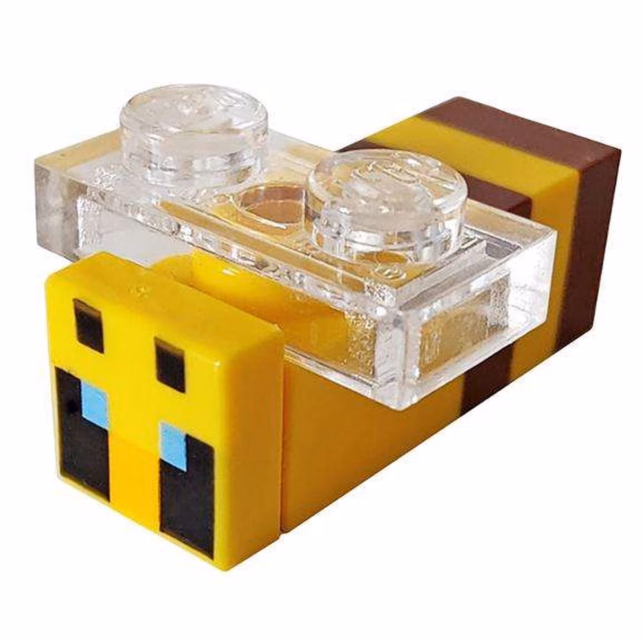 Minecraft Bee, Passive - Brick Built Minecraft Bee, Passive - Brick Built