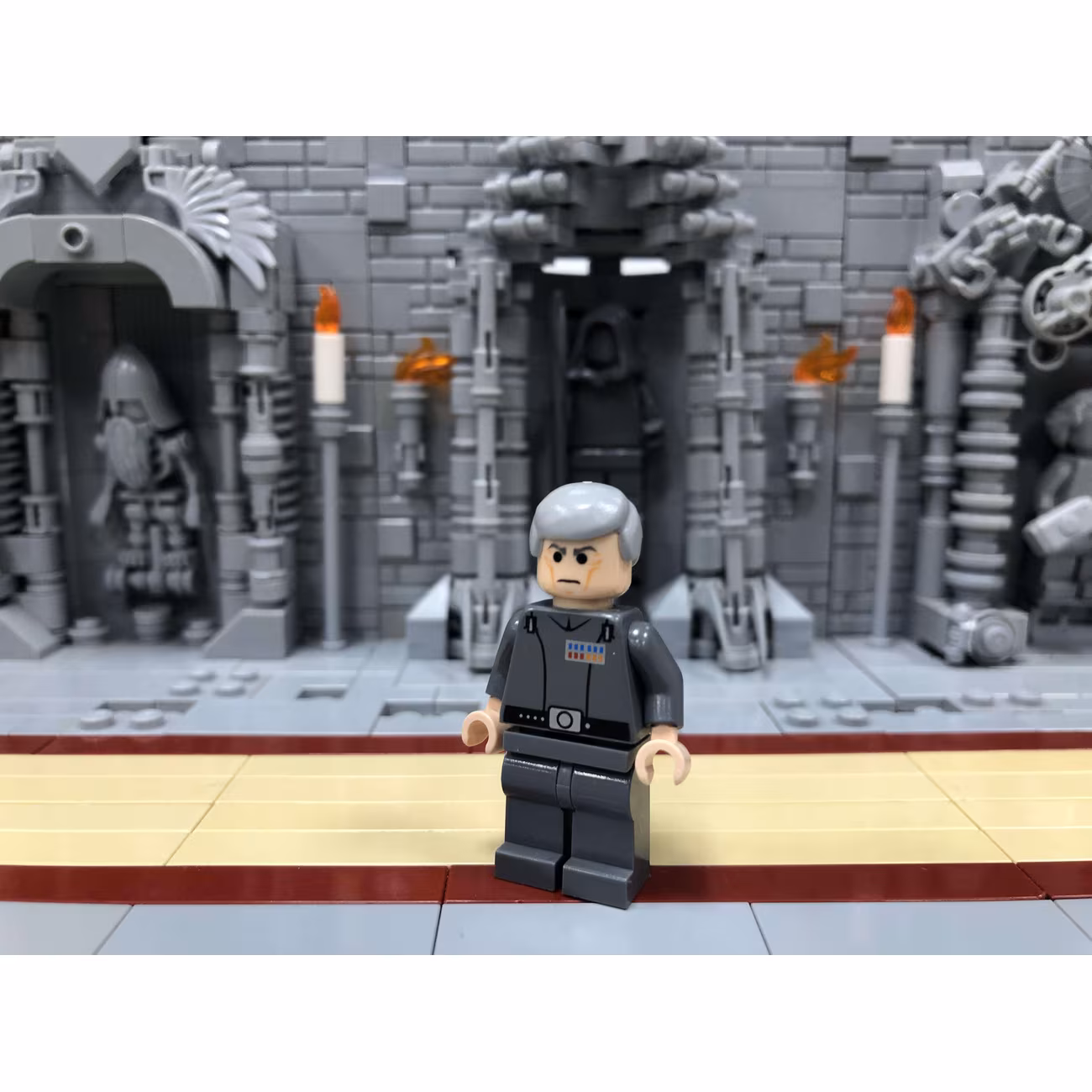 Grand Moff Wilhuff Tarkin - Smooth Hair Grand Moff Wilhuff Tarkin - Smooth Hair