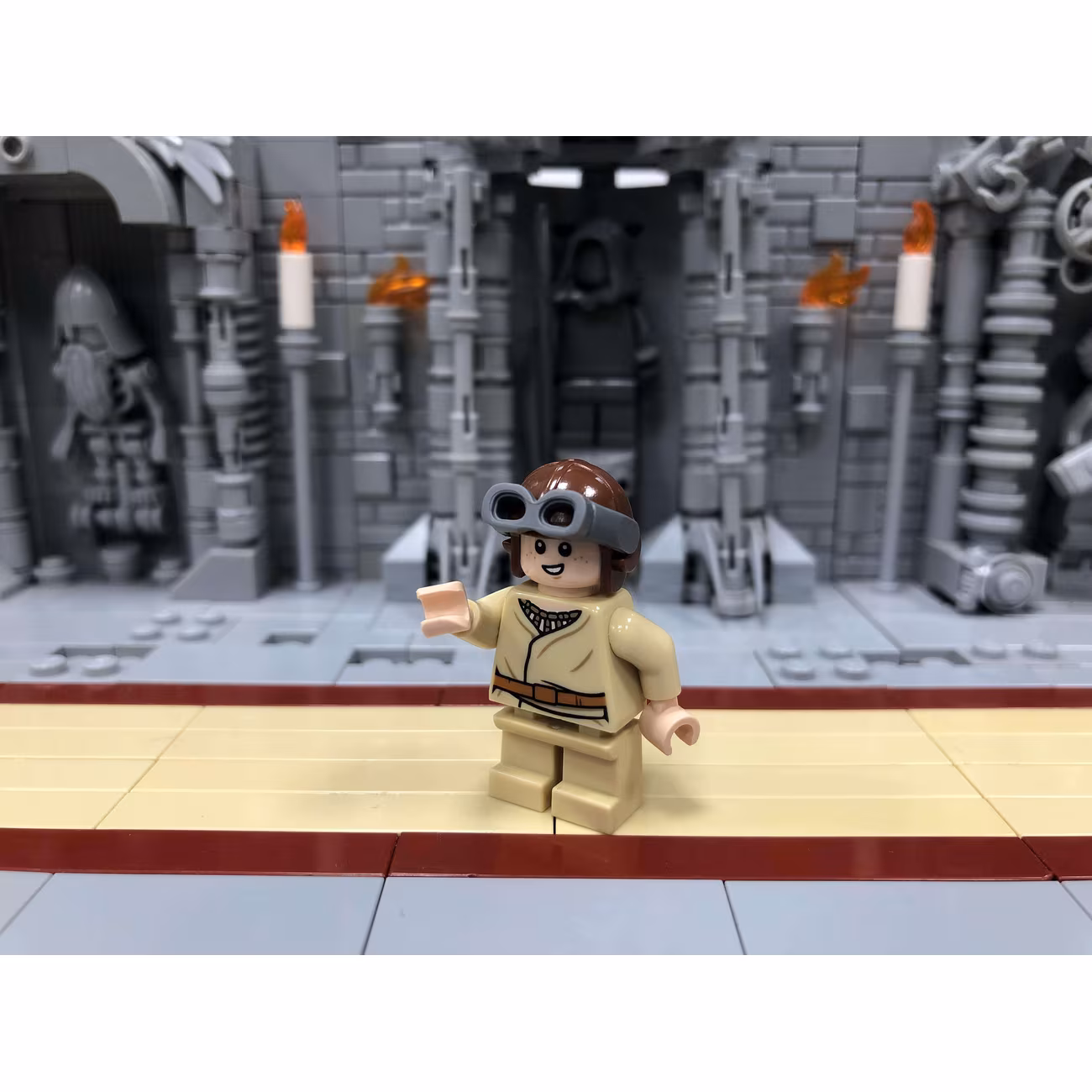 Anakin Skywalker (Short Legs, Reddish Brown Aviator Cap) Anakin Skywalker (Short Legs, Reddish Brown Aviator Cap)
