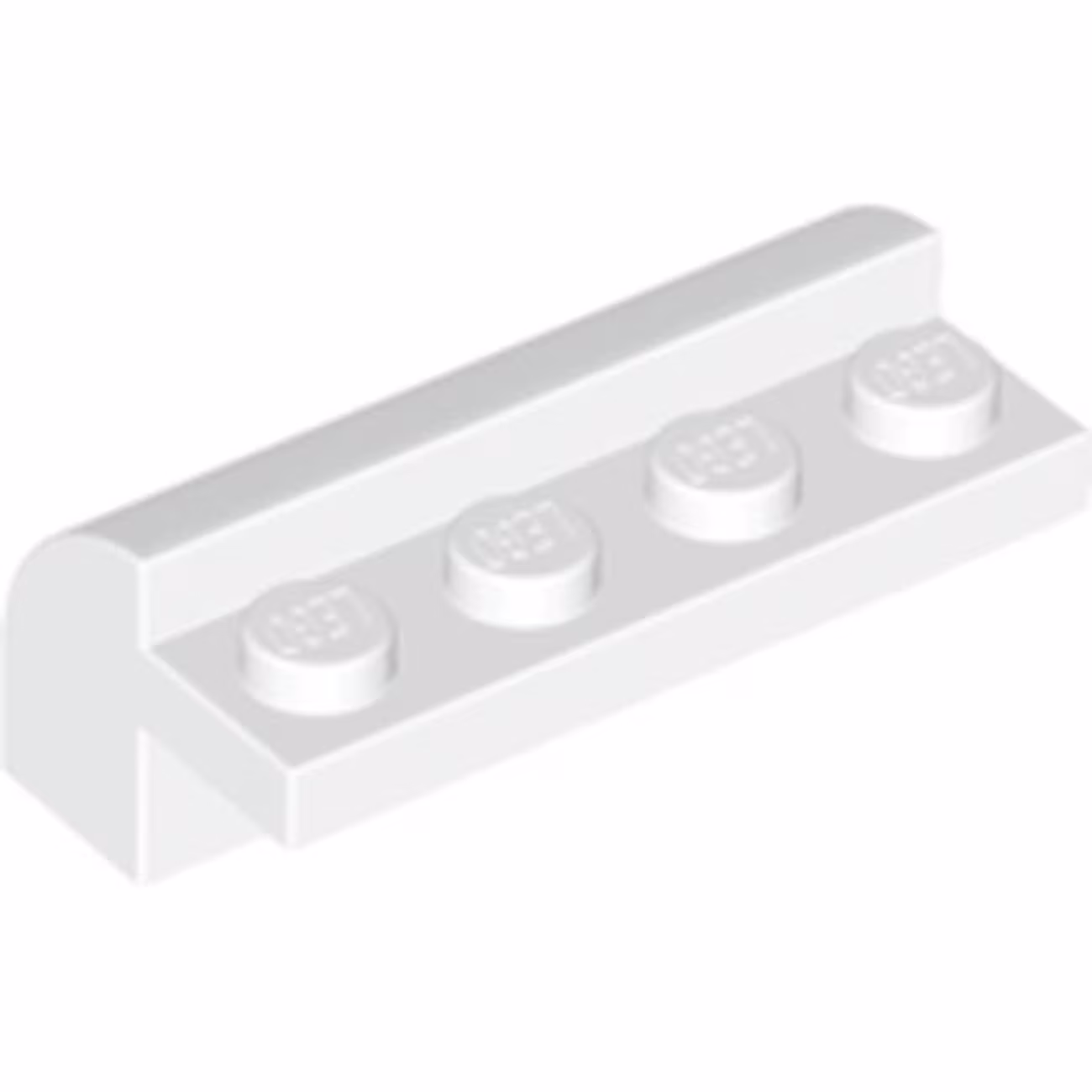 Slope, Curved 2 x 4 x 1 1/3 with 4 Recessed Studs Slope, Curved 2 x 4 x 1 1/3 with 4 Recessed Studs