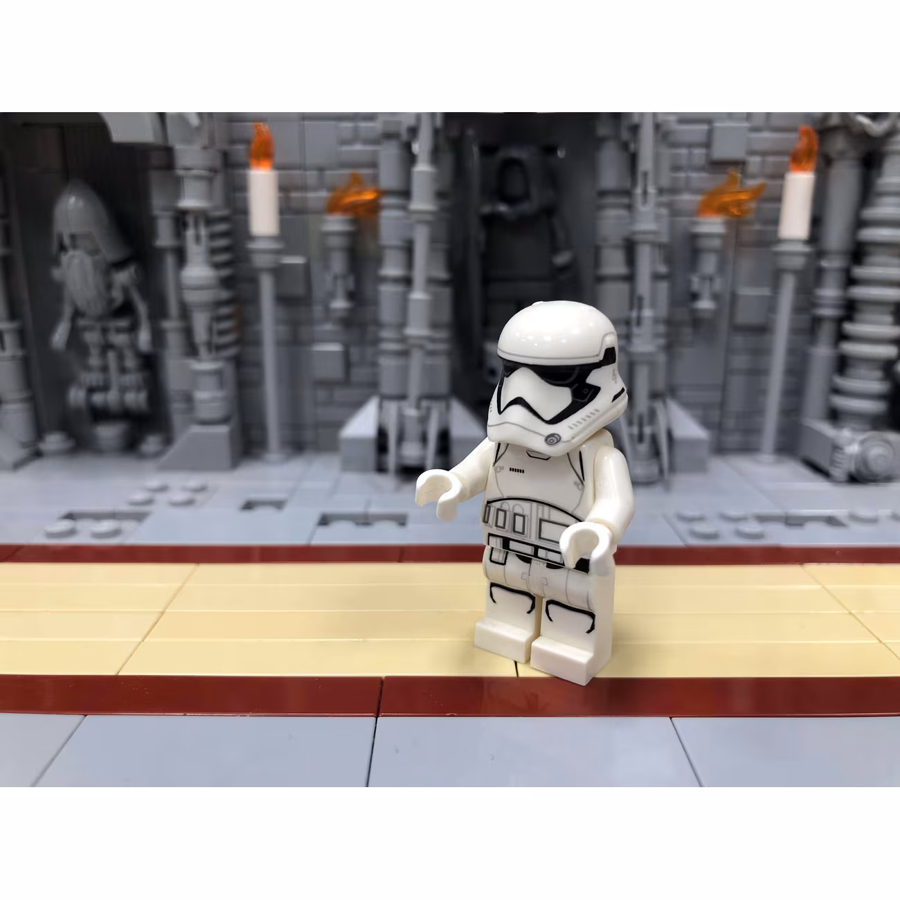 First Order Stormtrooper (Pointed Mouth Pattern) First Order Stormtrooper (Pointed Mouth Pattern)