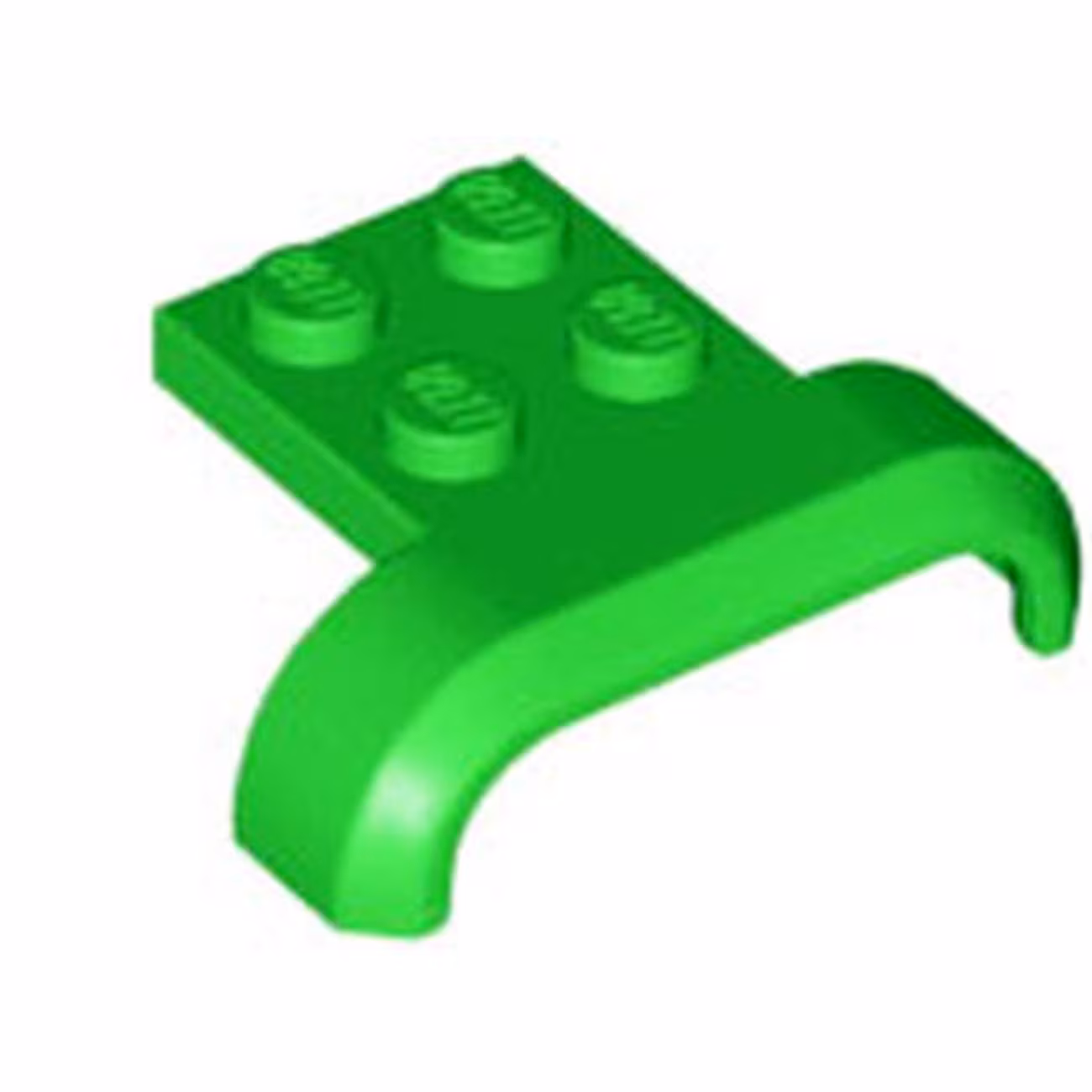 Vehicle, Mudguard 4 x 3 x 1 with Arch Curved Vehicle, Mudguard 4 x 3 x 1 with Arch Curved