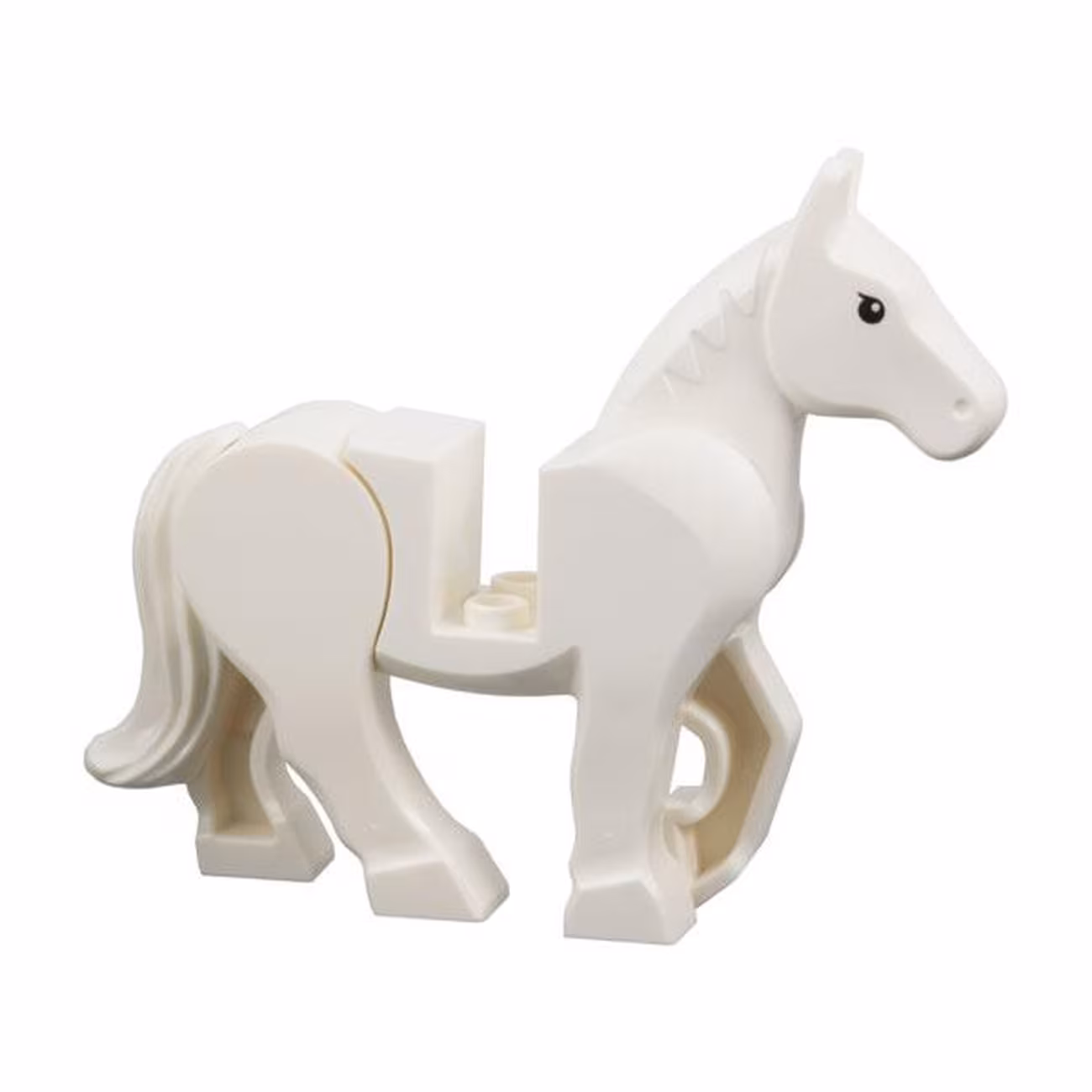 Horse, Movable Legs with Black Eyes and White Pupils Pattern Horse, Movable Legs with Black Eyes and White Pupils Pattern