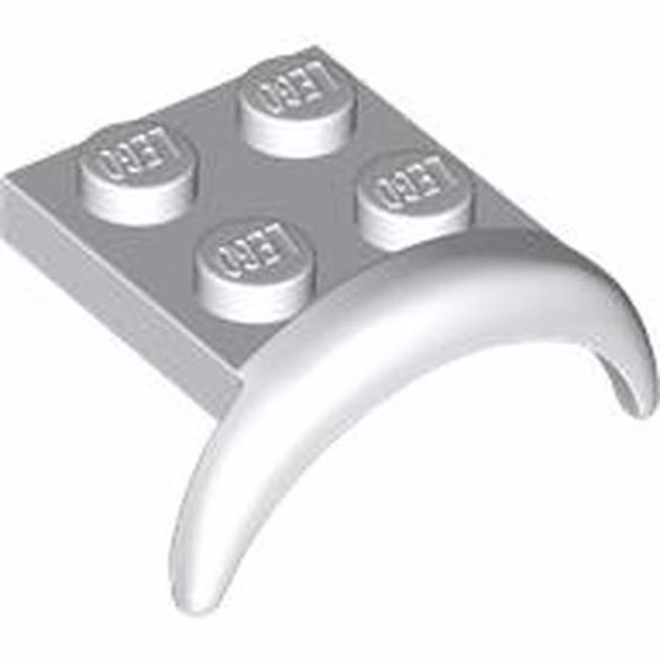 Vehicle, Mudguard 3 x 3 x 1 with Arch Round Vehicle, Mudguard 3 x 3 x 1 with Arch Round