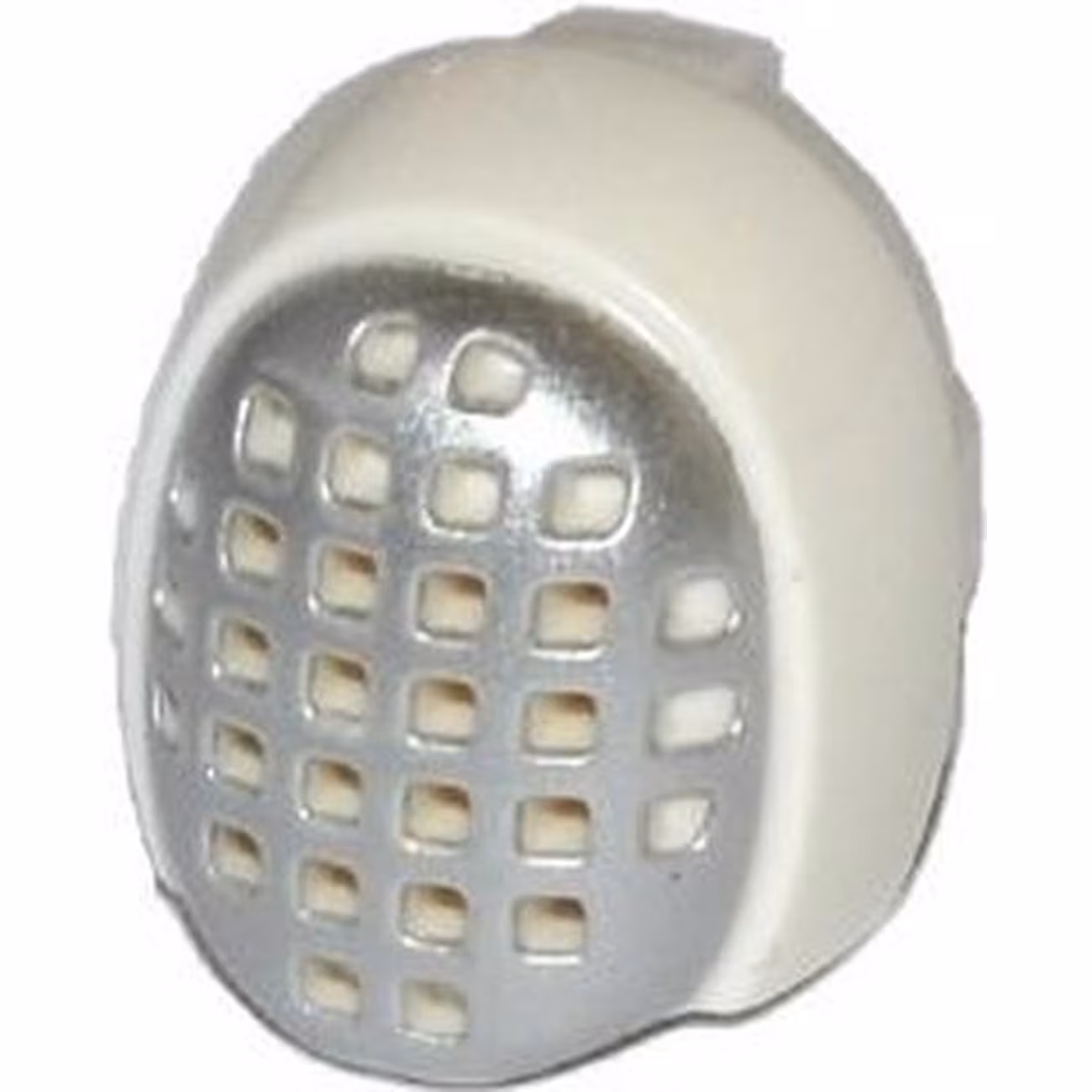 Minifigure, Headgear Fencing Mask with Silver Mesh Pattern Minifigure, Headgear Fencing Mask with Silver Mesh Pattern
