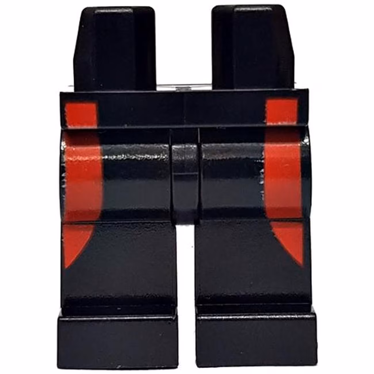 Hips and Legs with Red Wetsuit Stripes on Sides Pattern Hips and Legs with Red Wetsuit Stripes on Sides Pattern