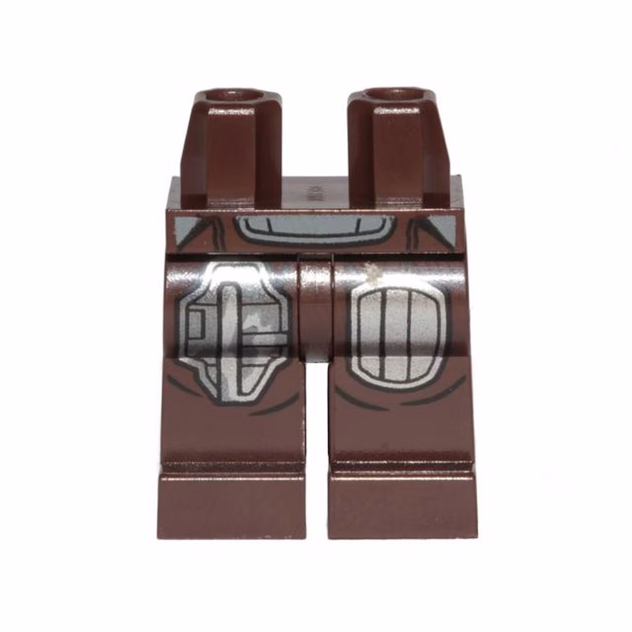 Hips and Legs with SW Mandalorian Silver Beskar Armor Plates Pattern Hips and Legs with SW Mandalorian Silver Beskar Armor Plates Pattern