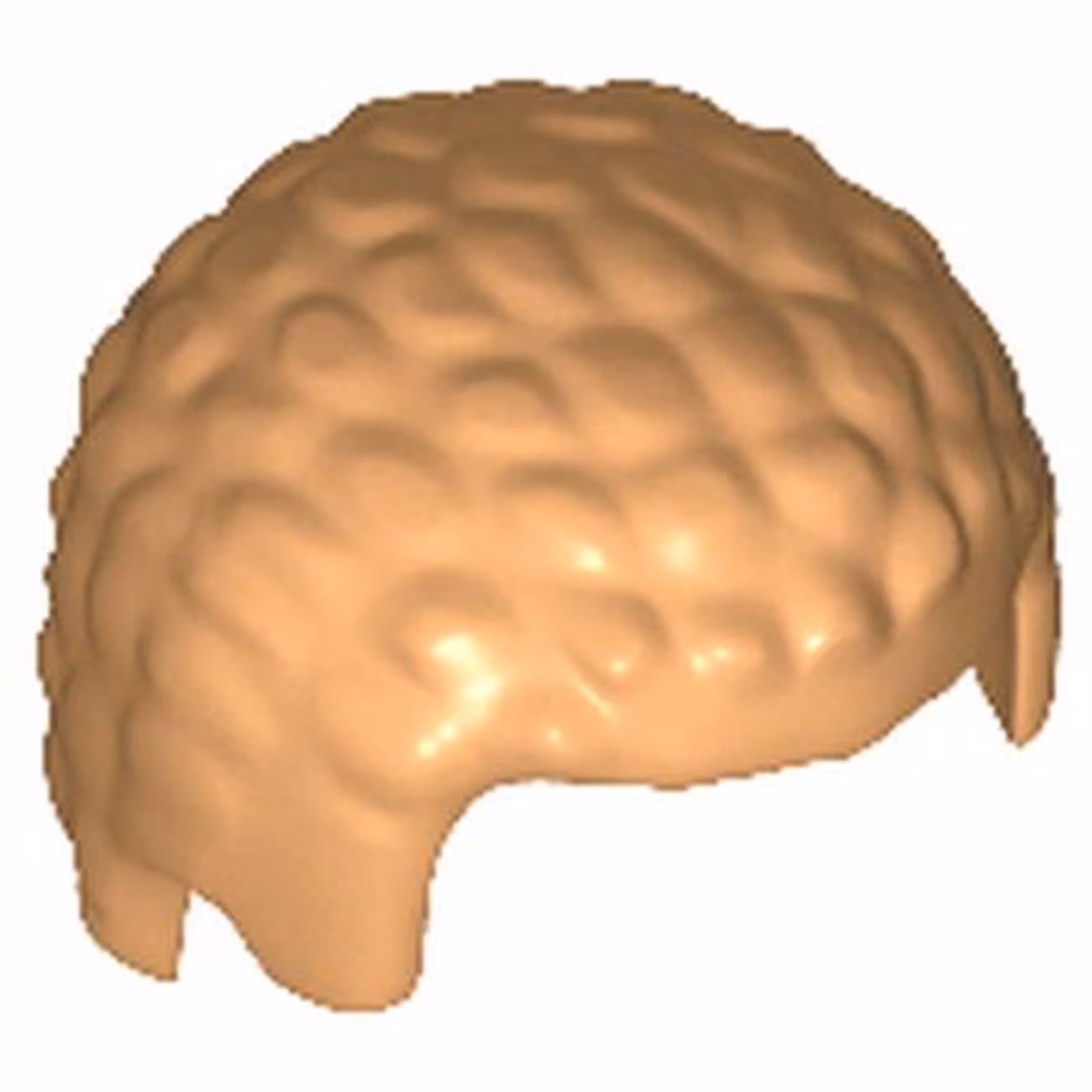 Minifigure, Hair Male with Coiled Texture Minifigure, Hair Male with Coiled Texture