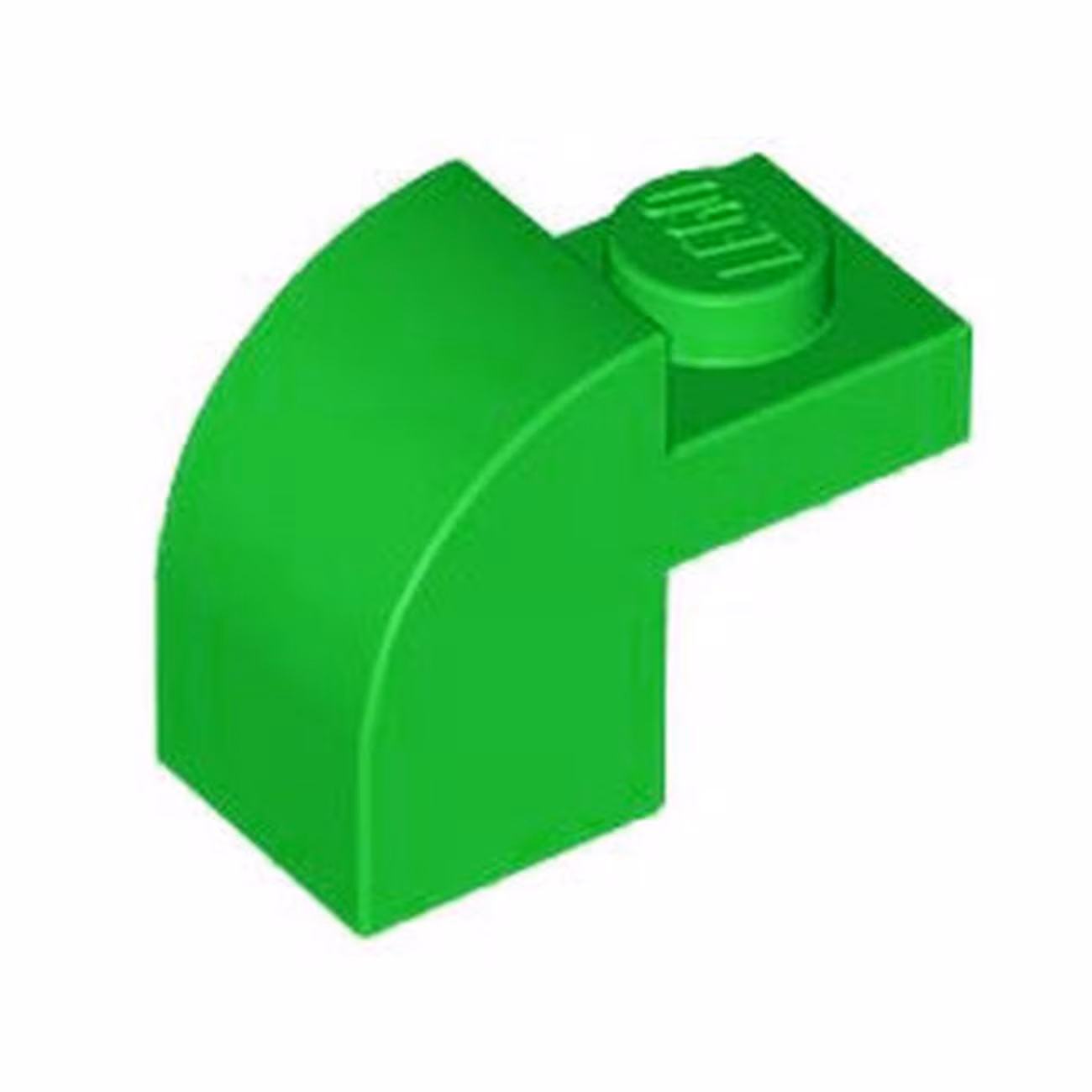 Slope, Curved 2 x 1 x 1 1/3 with Recessed Stud Slope, Curved 2 x 1 x 1 1/3 with Recessed Stud
