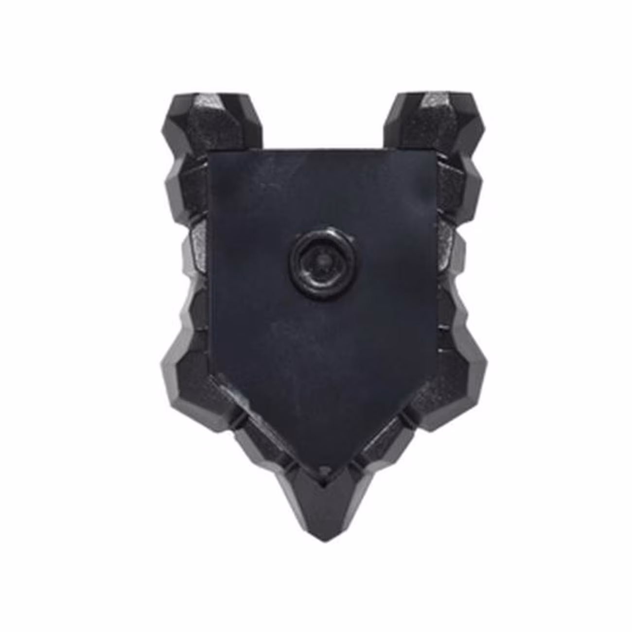 Minifigure, Shield Pentagonal with Rock Edges Minifigure, Shield Pentagonal with Rock Edges
