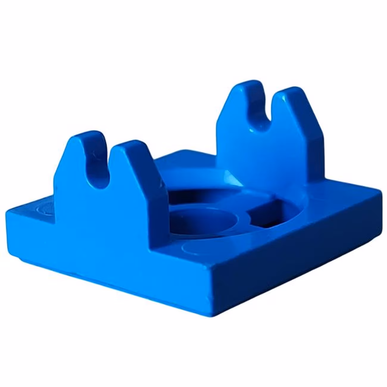 Magnet Holder Tile 2 x 2 - Tall Arms with Shallow Notch Magnet Holder Tile 2 x 2 - Tall Arms with Shallow Notch