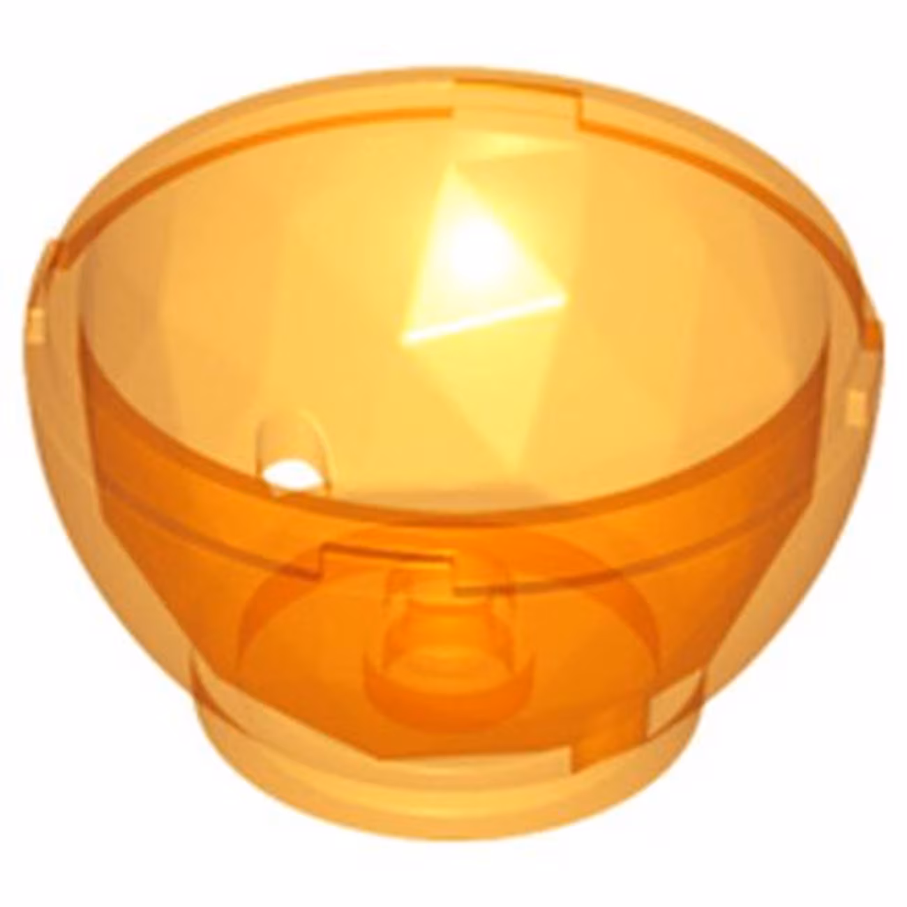 Container, Faceted, 4 x 4 x 1 2/3, Dragon Egg Bottom Container, Faceted, 4 x 4 x 1 2/3, Dragon Egg Bottom