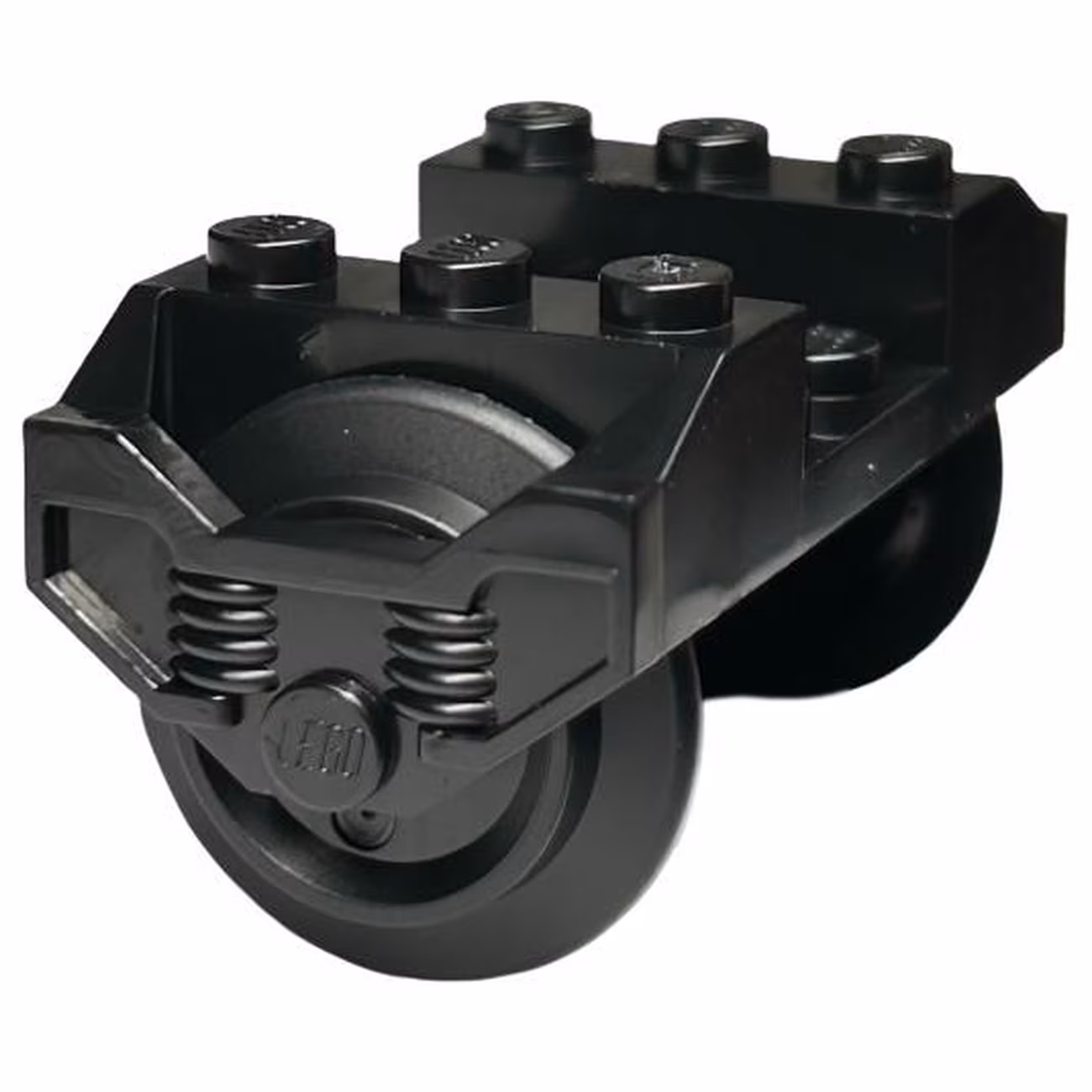 Train Wheel RC, Holder with 2 Black Train Wheel RC Train and Chrome Silver Train Wheel RC Train, Metal Axle (2878 / 57878 / x1687) Train Wheel RC, Holder with 2 Black Train Wheel RC Train and Chrome Silver Train Wheel RC Train, Metal Axle (2878 / 57878 / x1687)