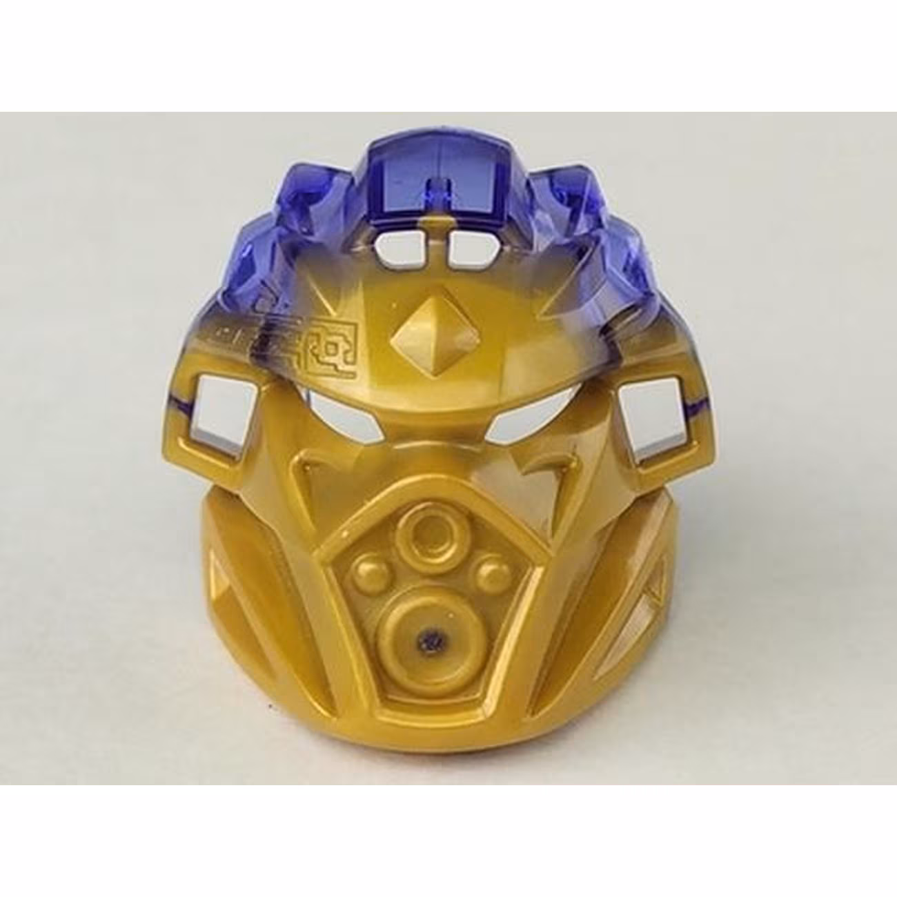 Bionicle Mask of Earth (Unity) with Marbled Trans-Purple Pattern Bionicle Mask of Earth (Unity) with Marbled Trans-Purple Pattern