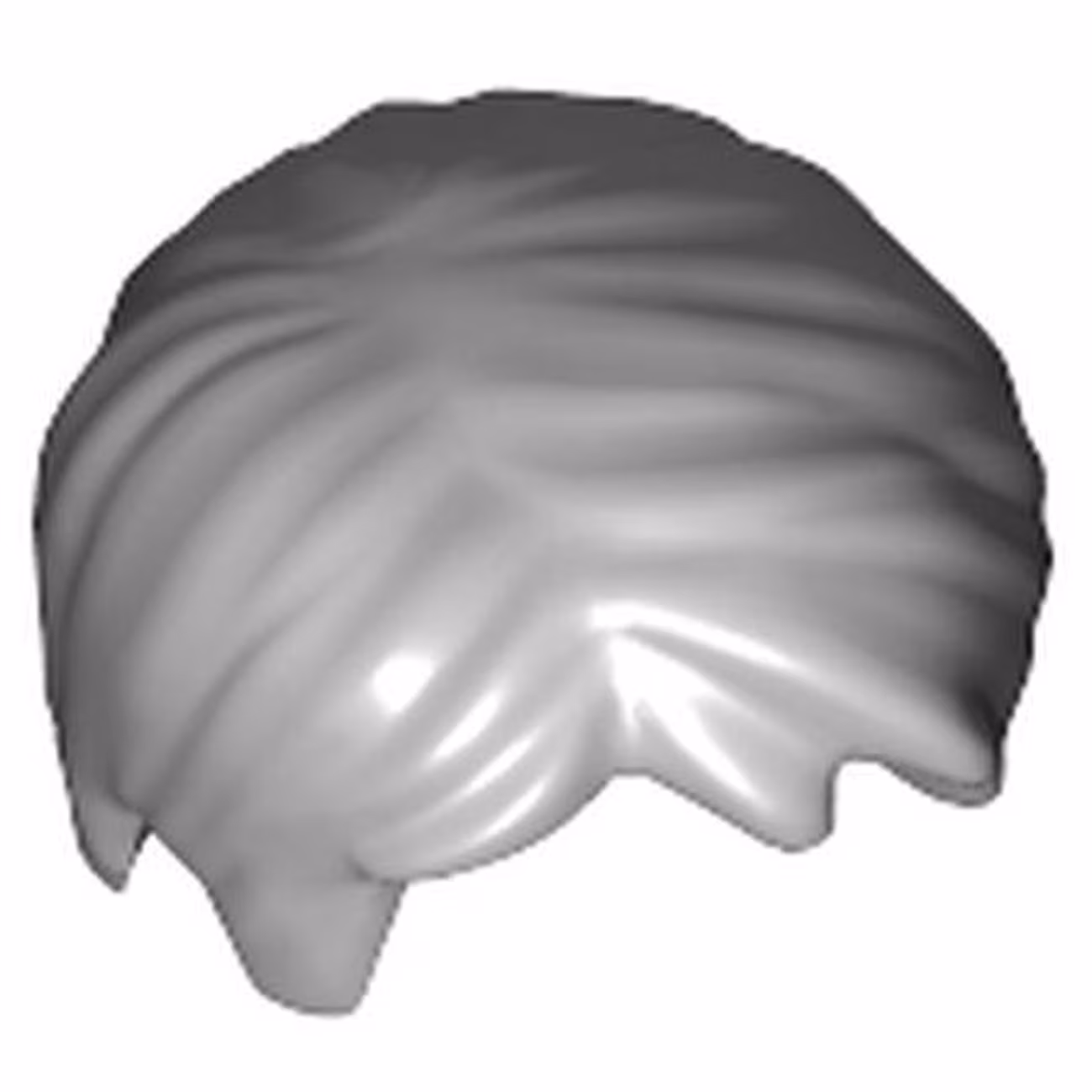 Minifigure, Hair Short Tousled with Side Part Minifigure, Hair Short Tousled with Side Part