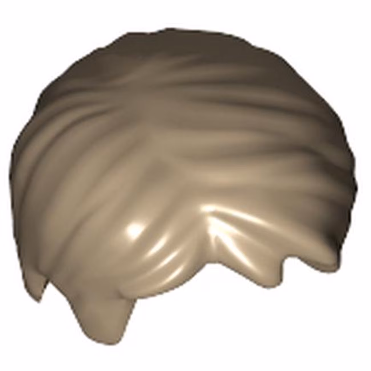 Minifigure, Hair Short Tousled with Side Part Minifigure, Hair Short Tousled with Side Part