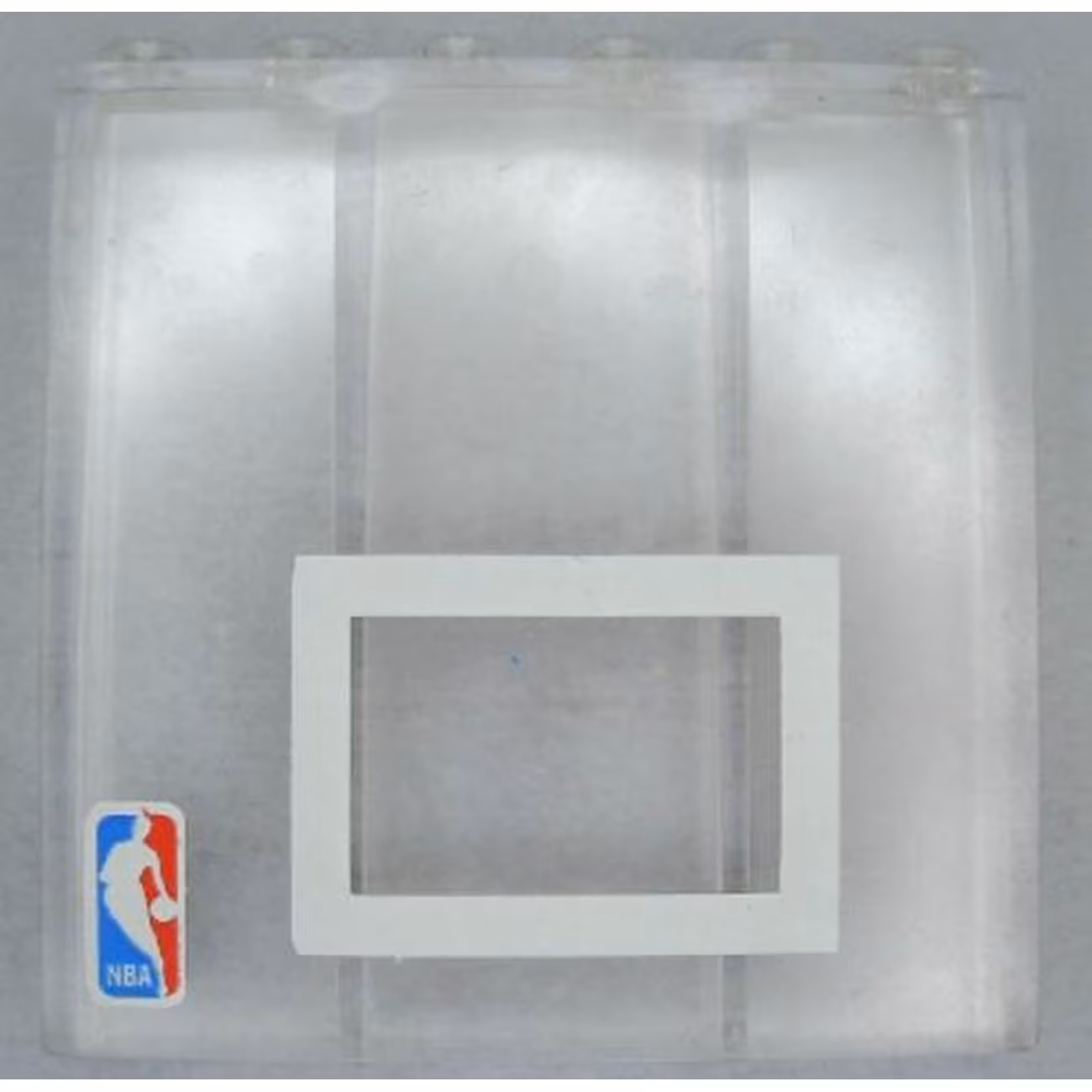 Brick 1 x 6 x 5 with White Rectangle and NBA Logo (Basketball Backboard) Pattern Brick 1 x 6 x 5 with White Rectangle and NBA Logo (Basketball Backboard) Pattern