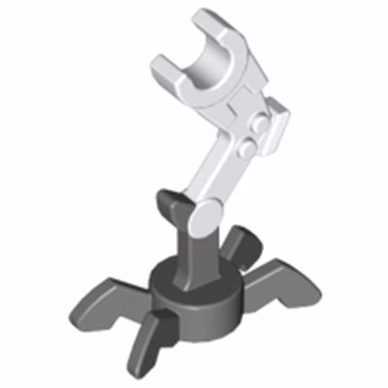 Leg Mechanical, General Grievous with Dark Bluish Gray Foot Pattern Leg Mechanical, General Grievous with Dark Bluish Gray Foot Pattern