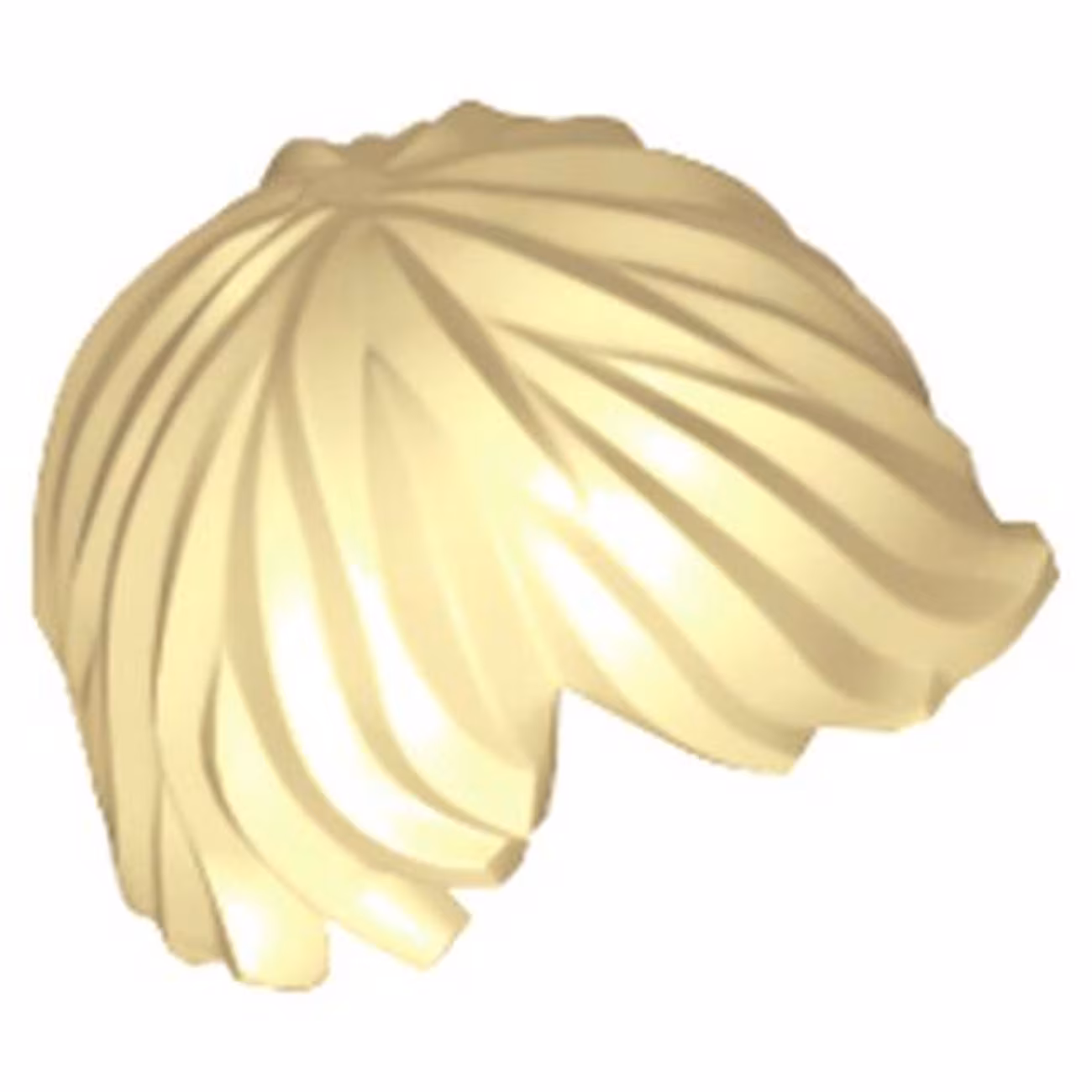 Minifigure, Hair Tousled with Side Part Minifigure, Hair Tousled with Side Part