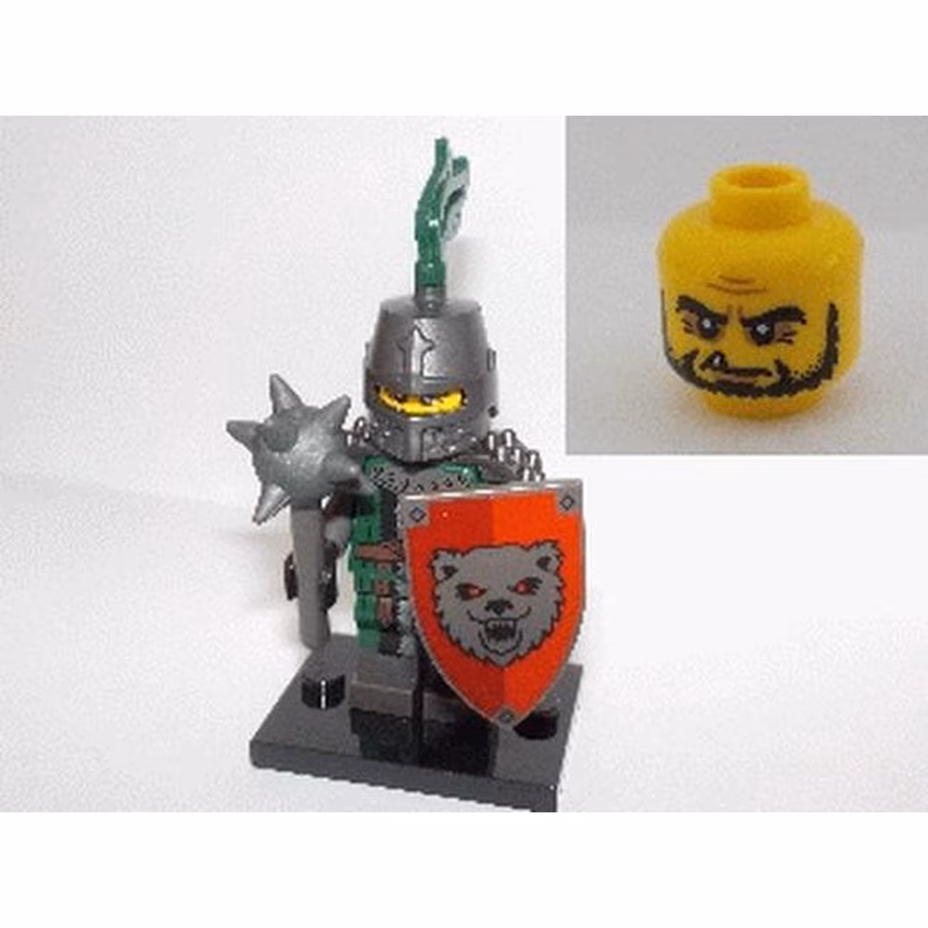 Frightening Knight, Series 15 (Complete Set with Stand and Accessories) Frightening Knight, Series 15 (Complete Set with Stand and Accessories)
