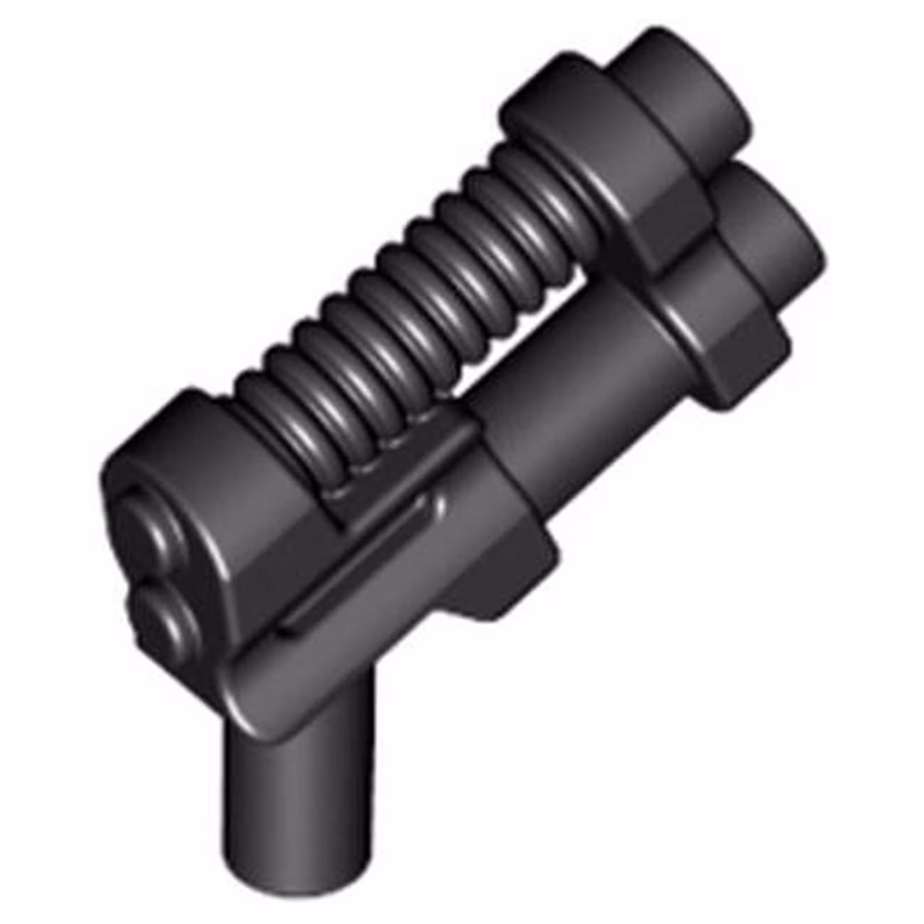 Minifigure, Weapon Gun, Two Barrel Pistol Minifigure, Weapon Gun, Two Barrel Pistol