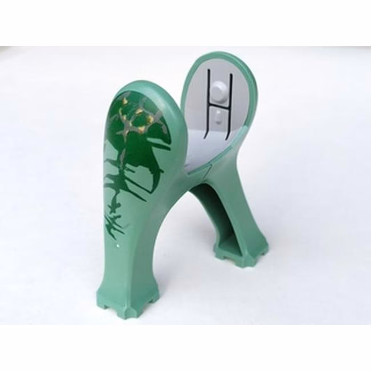 Dinosaur / Elephant Legs Long with Light Gray Middle Section with Dark Green Pattern Dinosaur / Elephant Legs Long with Light Gray Middle Section with Dark Green Pattern