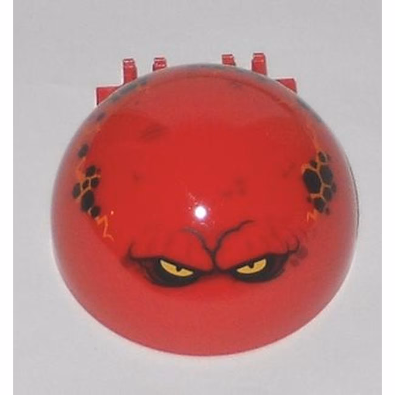 Windscreen 6 x 6 x 3 Canopy Half Sphere with Dual 2 Fingers with Globlin with Squinting Yellow Eyes Pattern Windscreen 6 x 6 x 3 Canopy Half Sphere with Dual 2 Fingers with Globlin with Squinting Yellow Eyes Pattern
