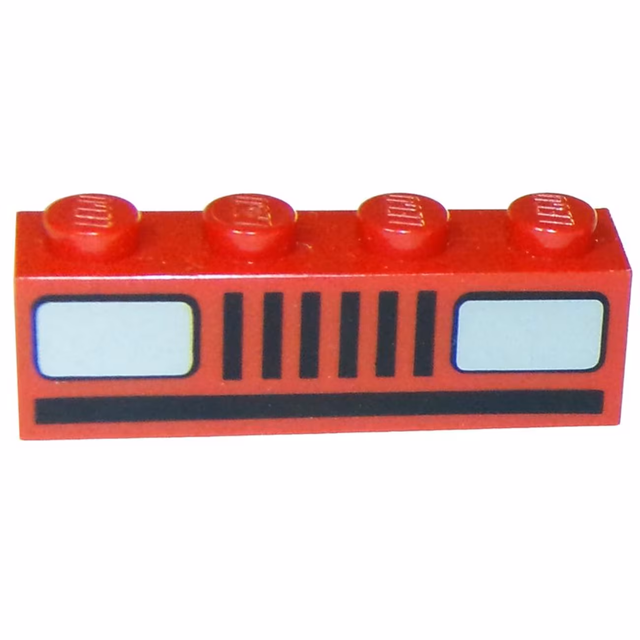 Brick 1 x 4 with Car Headlights Pattern (Basic) Brick 1 x 4 with Car Headlights Pattern (Basic)