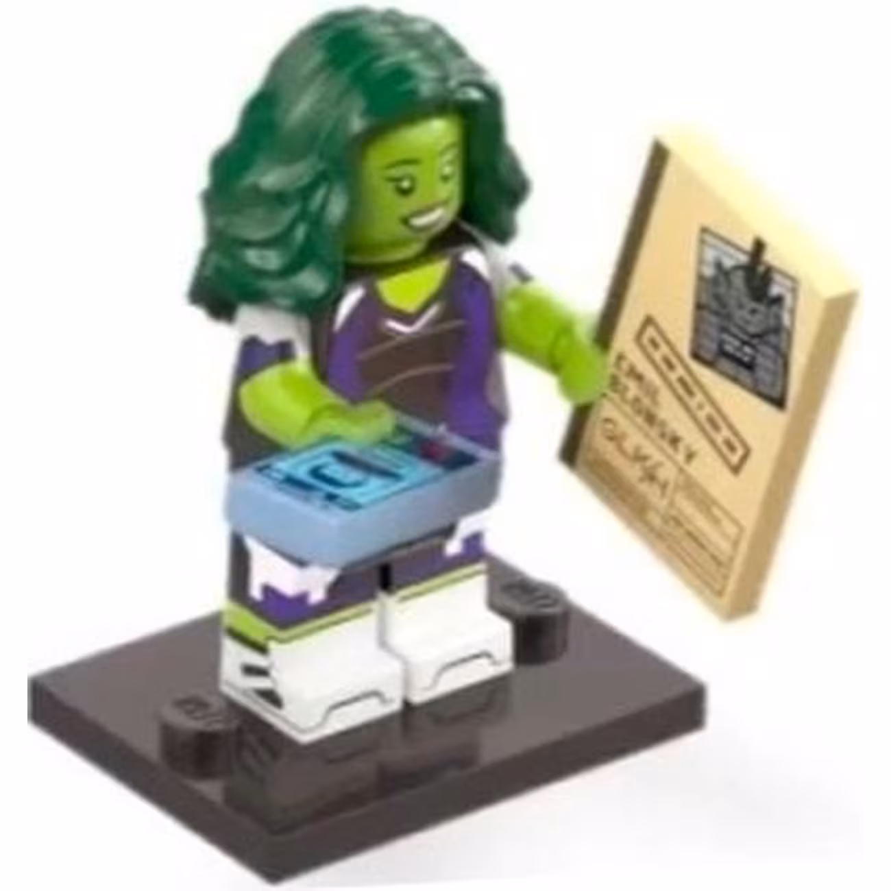 She-Hulk, Marvel Studios, Series 2 (Complete Set with Stand and Accessories) She-Hulk, Marvel Studios, Series 2 (Complete Set with Stand and Accessories)