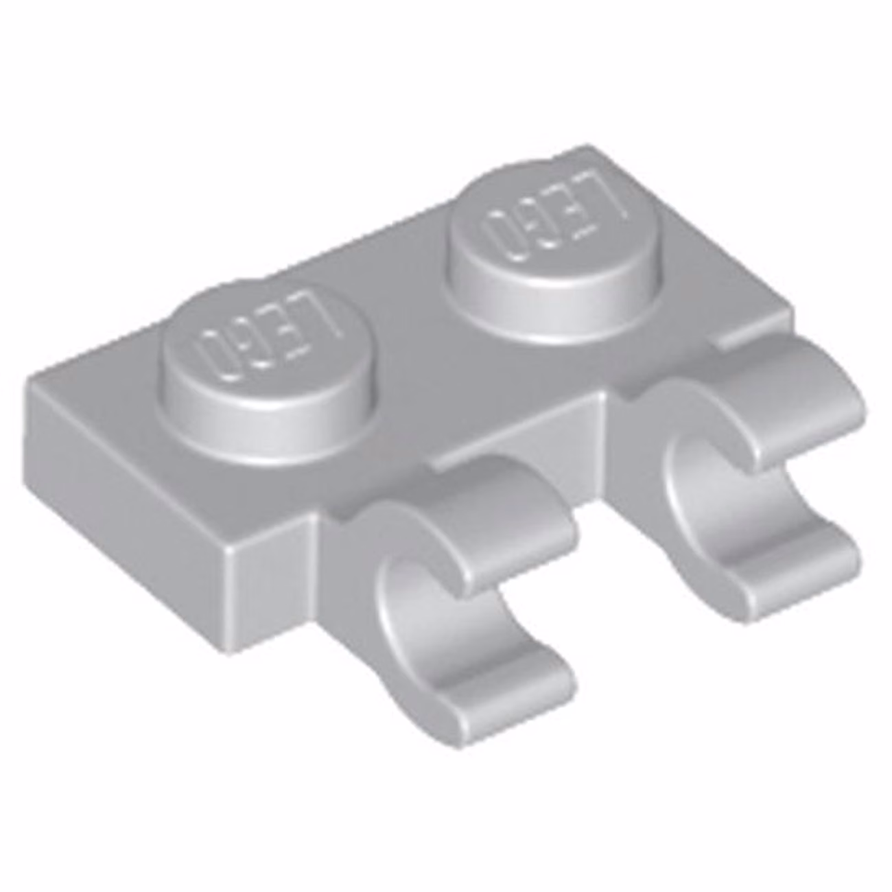 Plate, Modified 1 x 2 with 2 Open O Clips (Horizontal Grip) Plate, Modified 1 x 2 with 2 Open O Clips (Horizontal Grip)