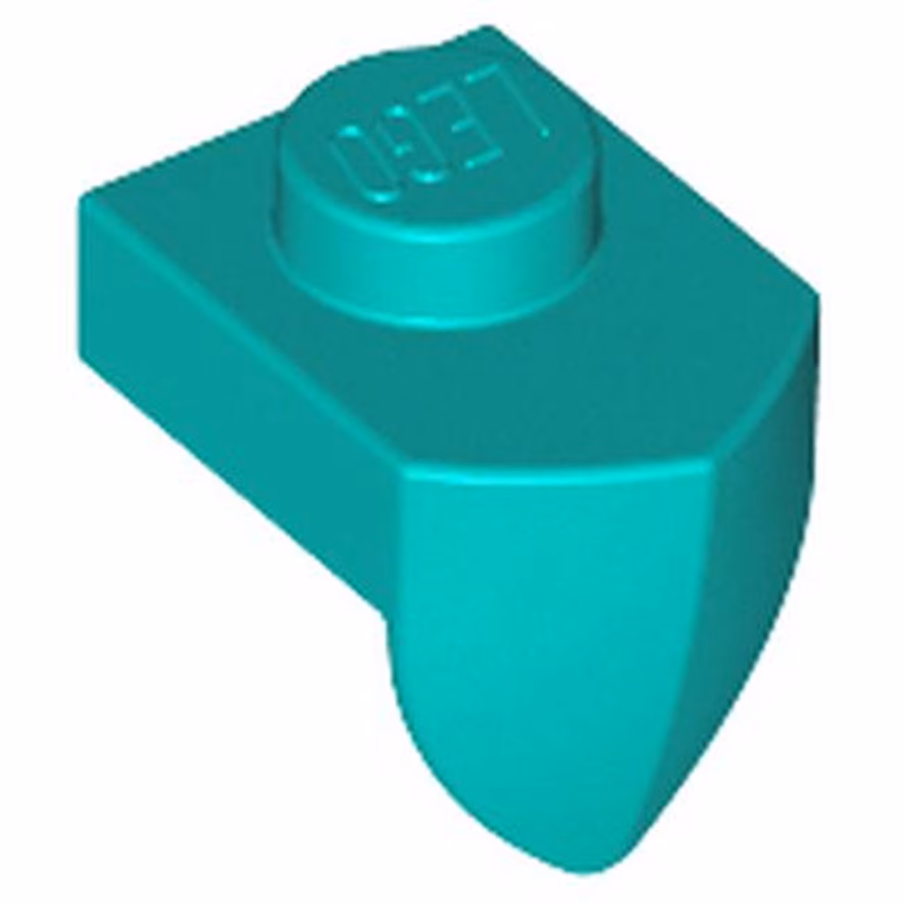 Plate, Modified 1 x 1 with Tooth Vertical Plate, Modified 1 x 1 with Tooth Vertical
