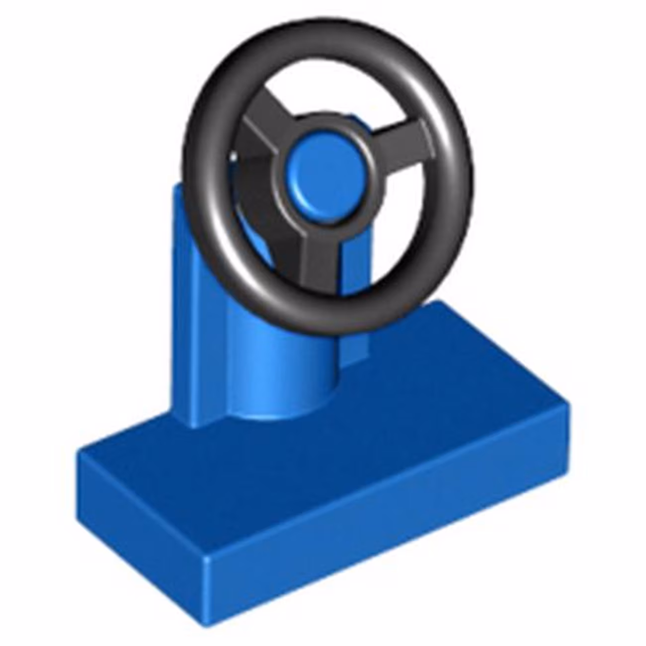 Vehicle, Steering Stand 1 x 2 with Black Steering Wheel Vehicle, Steering Stand 1 x 2 with Black Steering Wheel