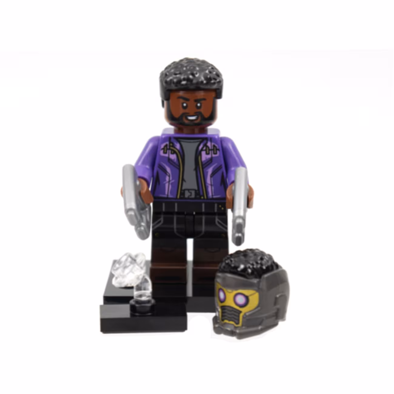 T'Challa Star-Lord, Marvel Studios, Series 1 (Complete Set with Stand and Accessories) T'Challa Star-Lord, Marvel Studios, Series 1 (Complete Set with Stand and Accessories)