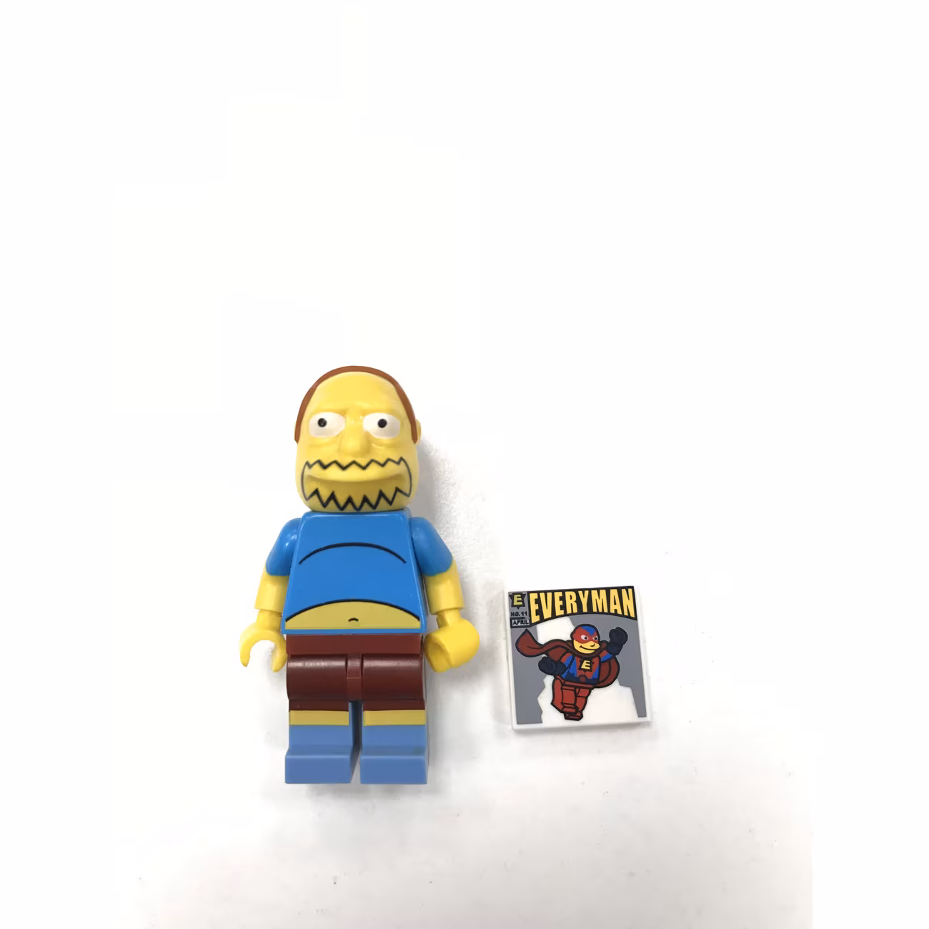 Comic Book Guy, The Simpsons, Series 2 (Minifigure Only without Stand and Accessories) Comic Book Guy, The Simpsons, Series 2 (Minifigure Only without Stand and Accessories)