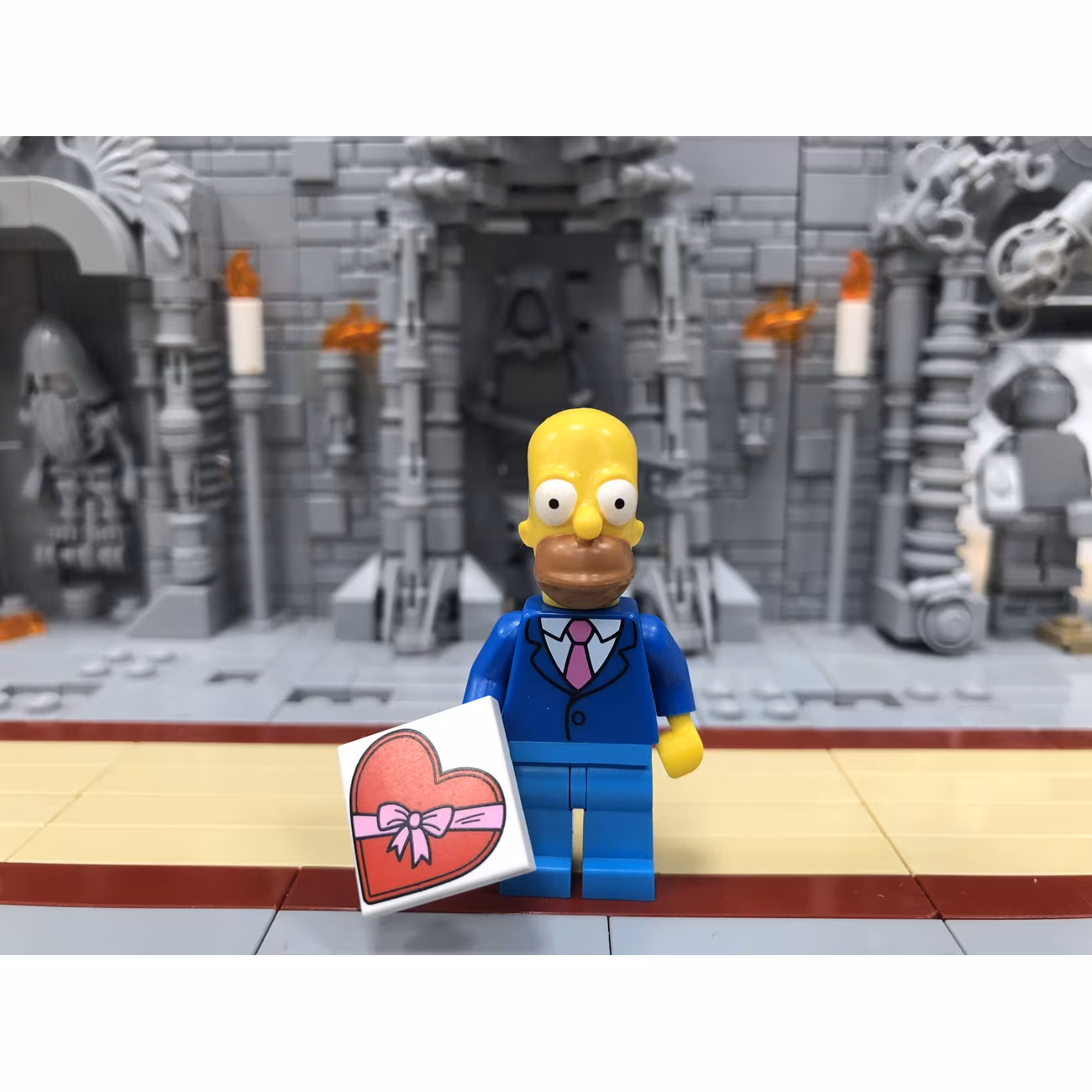Date Night Homer, The Simpsons, Series 2 (Complete Set with Stand and Accessories) Date Night Homer, The Simpsons, Series 2 (Complete Set with Stand and Accessories)