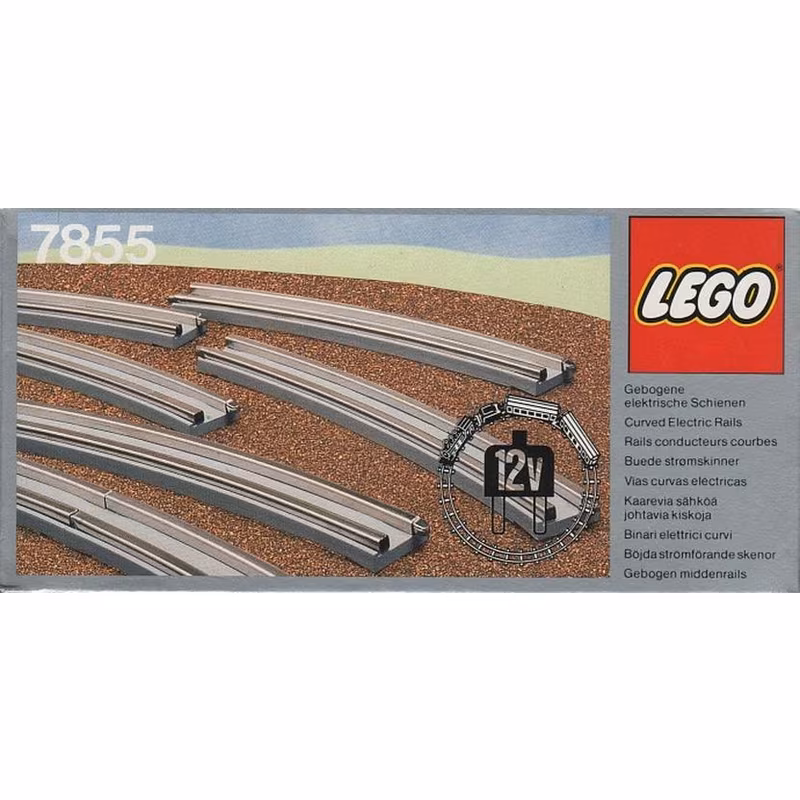 7855 Изогнутые электрические рельсы 12V 7855 Изогнутые электрические рельсы 12V