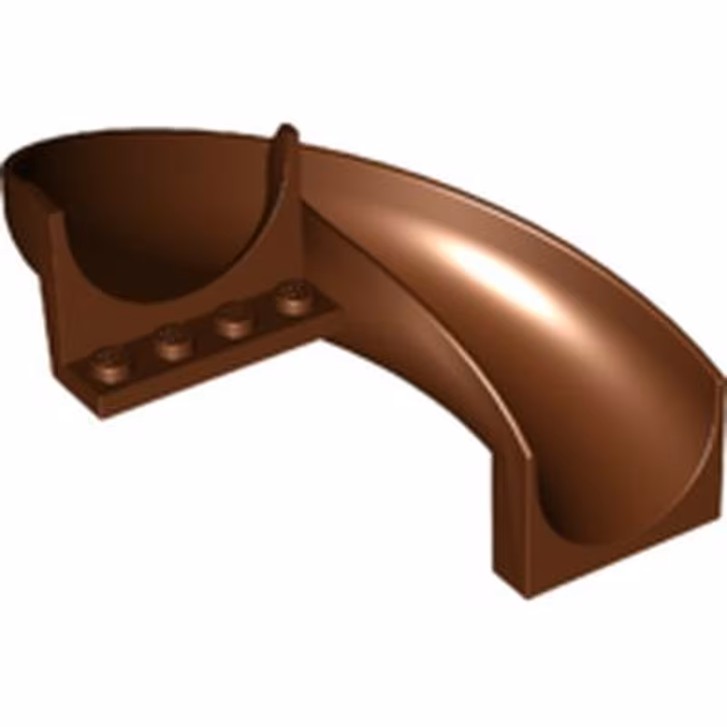 Slide Playground 7 x 12 x 8 1/3 Curved 180 degrees