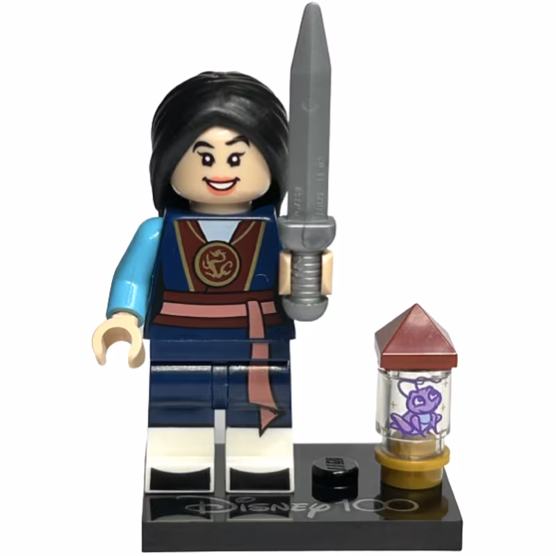 Mulan, Disney 100 (Complete Set with Stand and Accessories) Mulan, Disney 100 (Complete Set with Stand and Accessories)
