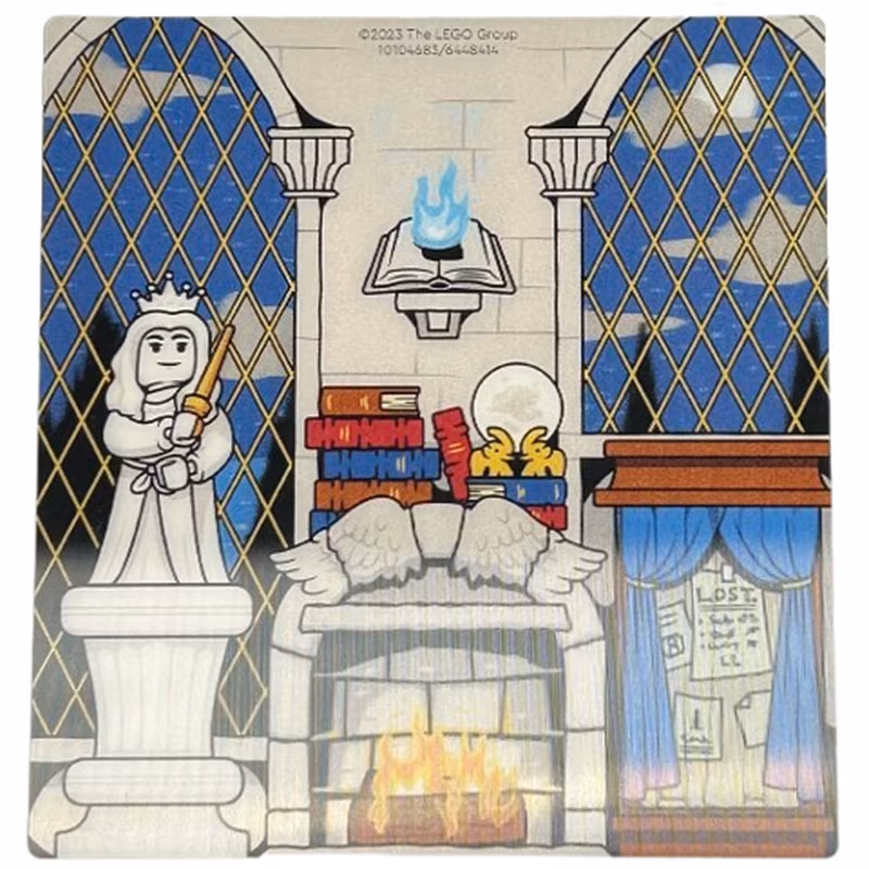 Plastic 3D Backdrop with Ravenclaw Common Room Pattern Plastic 3D Backdrop with Ravenclaw Common Room Pattern