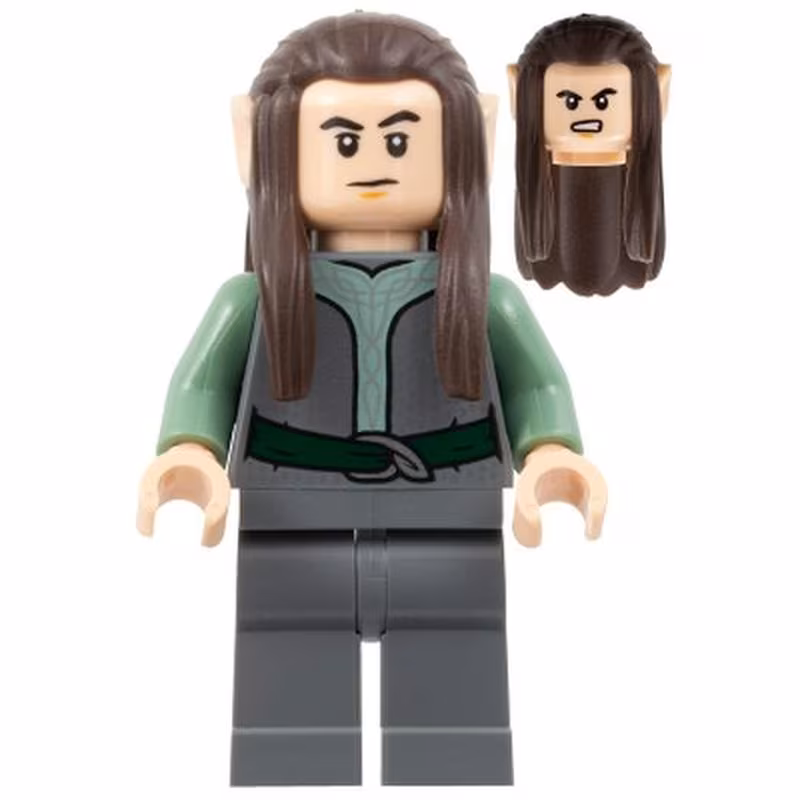 Rivendell Elf - Male, Dark Bluish Gray Shirt and Legs Rivendell Elf - Male, Dark Bluish Gray Shirt and Legs