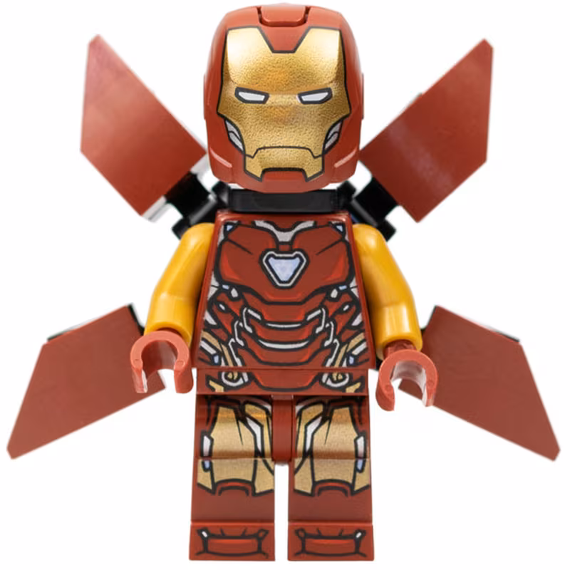 Iron Man - Mark 85 Armor, Large Helmet Visor, Wings Iron Man - Mark 85 Armor, Large Helmet Visor, Wings
