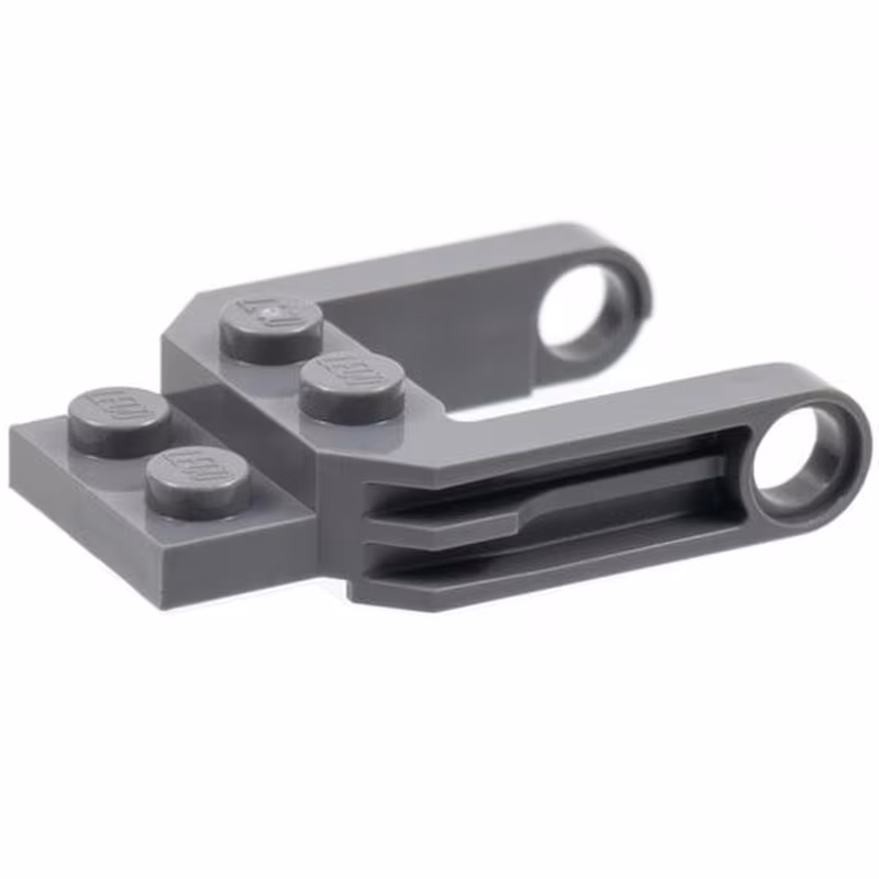 Vehicle, Base 2 x 2 x 2/3 Wheel Fork with 2 Arms and Pin Holes